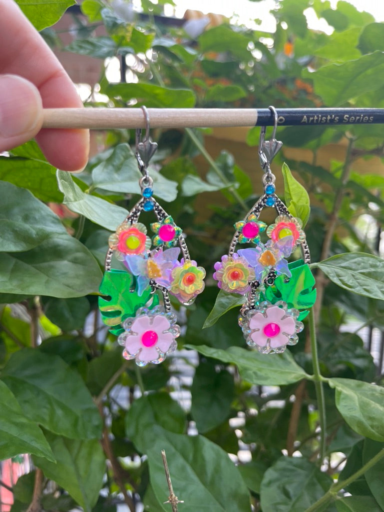 Boucles d’oreilles féériques et légères – "Parfum de Pétales" - Collection Été 2025