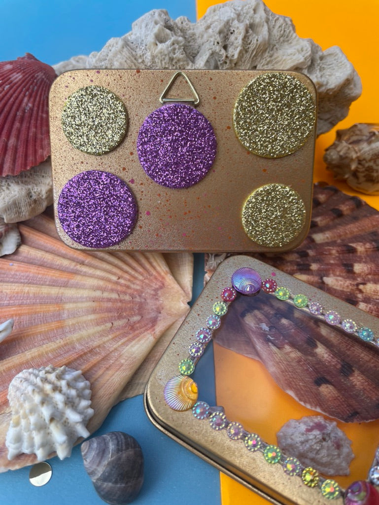 Boîte de Curiosité Fantastique - Création Originale Artisanale - Crabe "Des derniers Rivages"