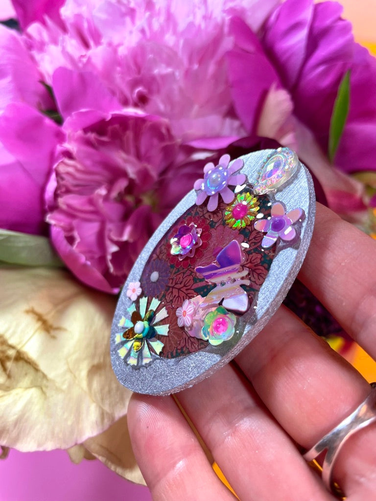 Magnet Poétique "Lily était une fois" - "Nuit d'Argent" - Collection 2025
