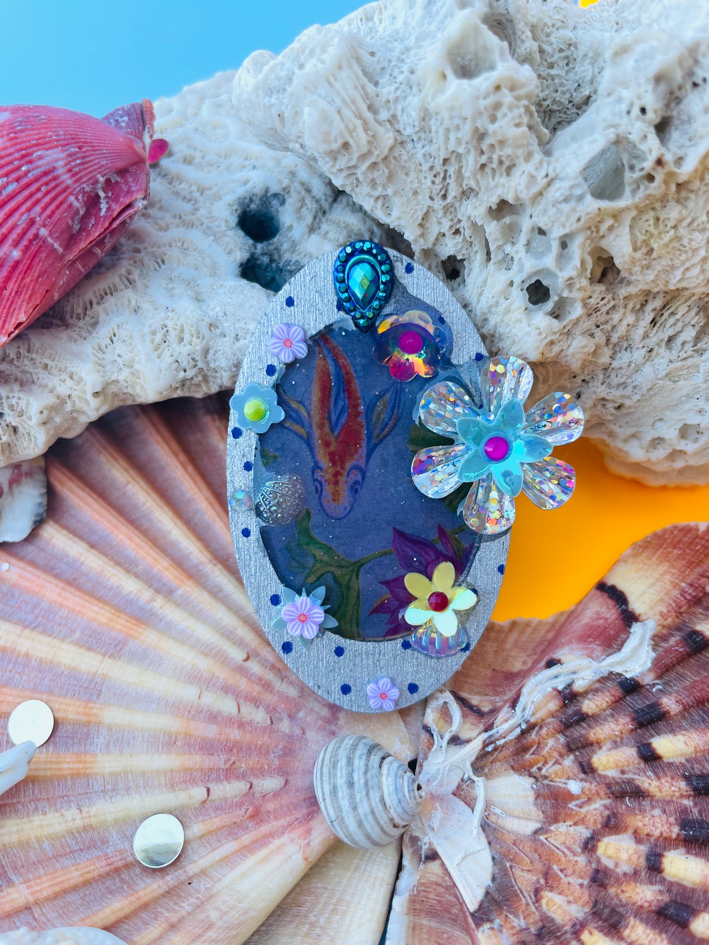 Magnet Poétique "Lily était une fois" - "Bassin d'Argent" - Collection 2025