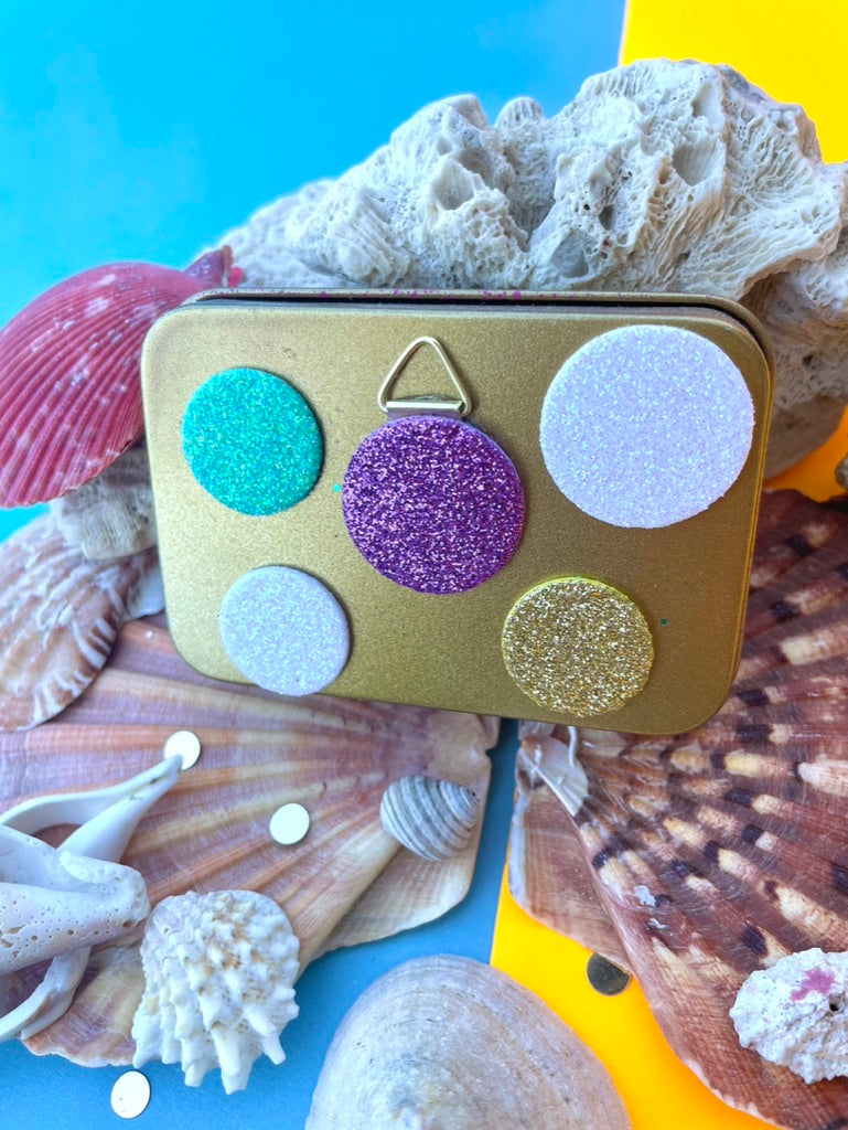 Boîte de Curiosité Fantastique - Création Originale Artisanale - Crabe "Lanterne des Dunes"