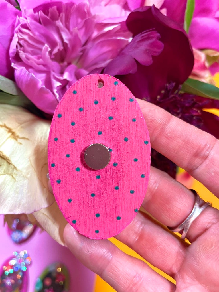 Magnet Poétique "Lily était une fois" - "Aura Florale" - Collection 2025