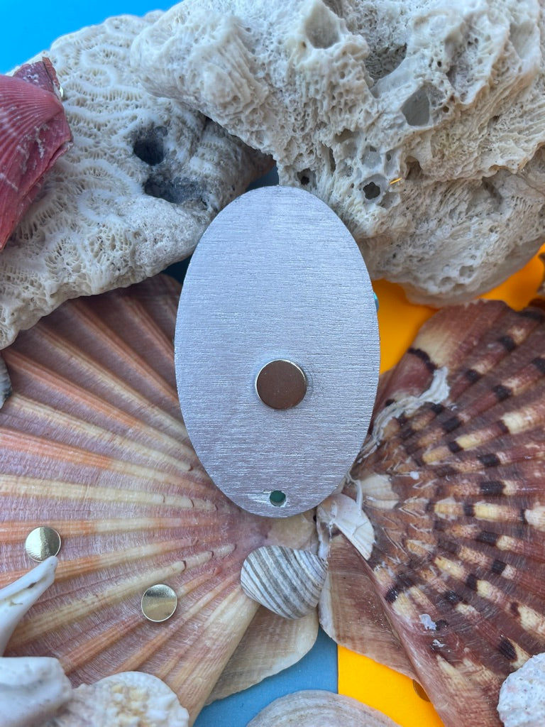 Magnet Poétique "Lily était une fois" - "Nage d'Argent" - Collection 2025