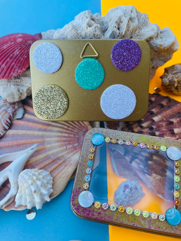 Boîte de Curiosité Fantastique - Création Originale Artisanale - Crabe "Coureur de Marée"