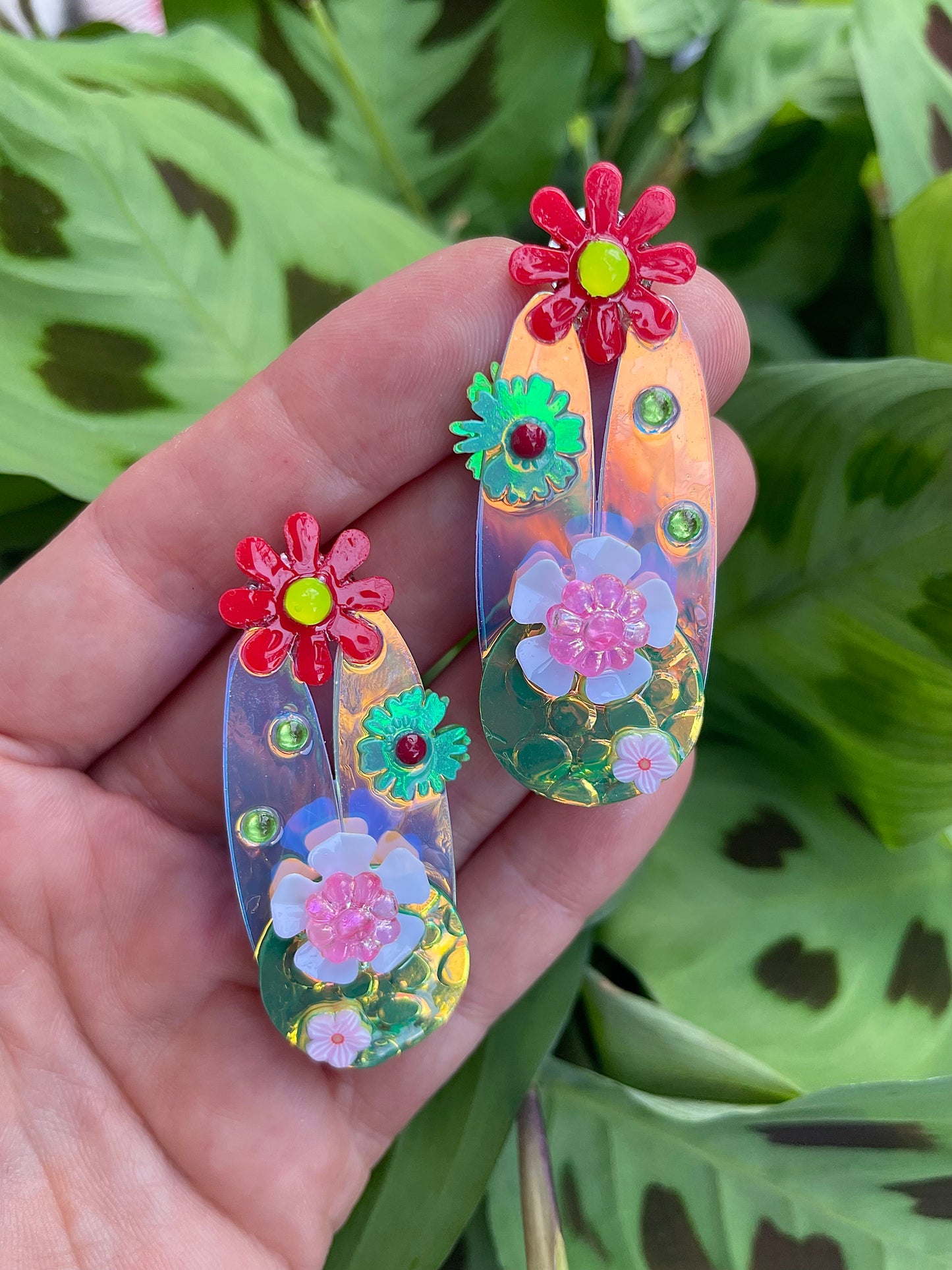 Boucles d’oreilles féériques et légères – "Le printemps est là" - Collection Été 2025