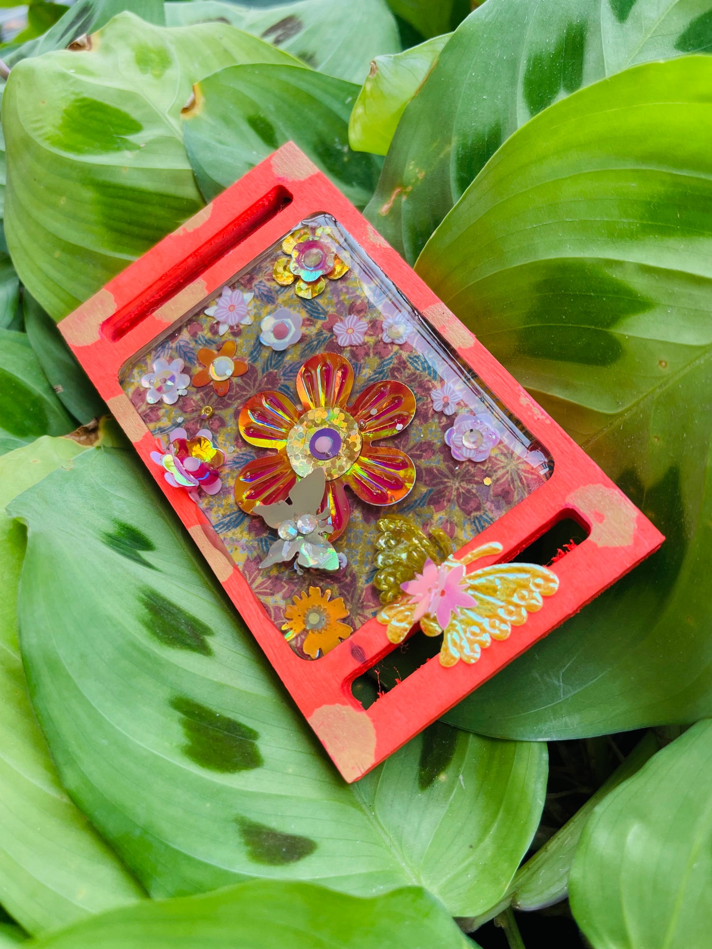 Magnet Enchanté - "Printemps orangé"