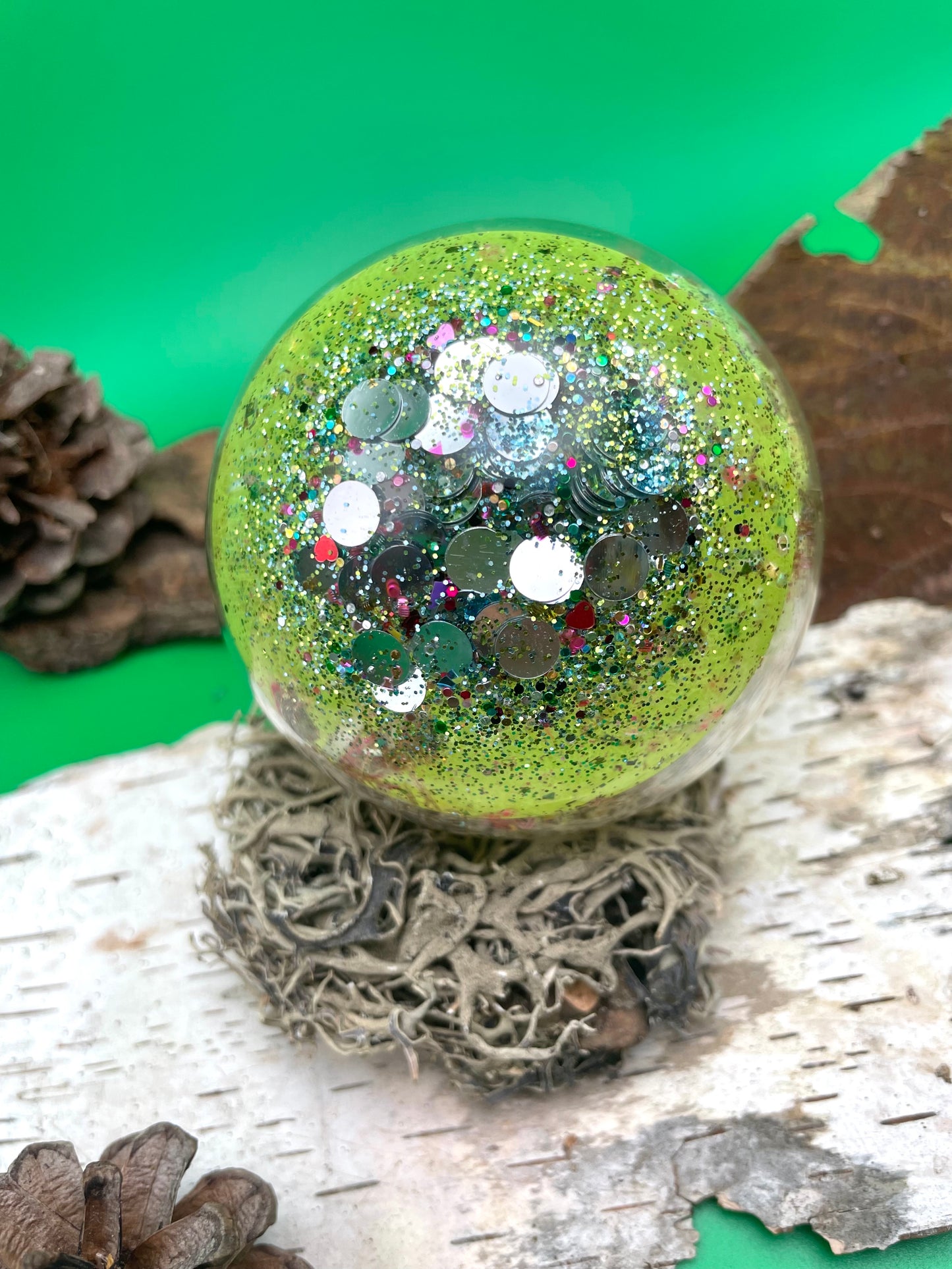 Large Christmas Ornament - Neon A