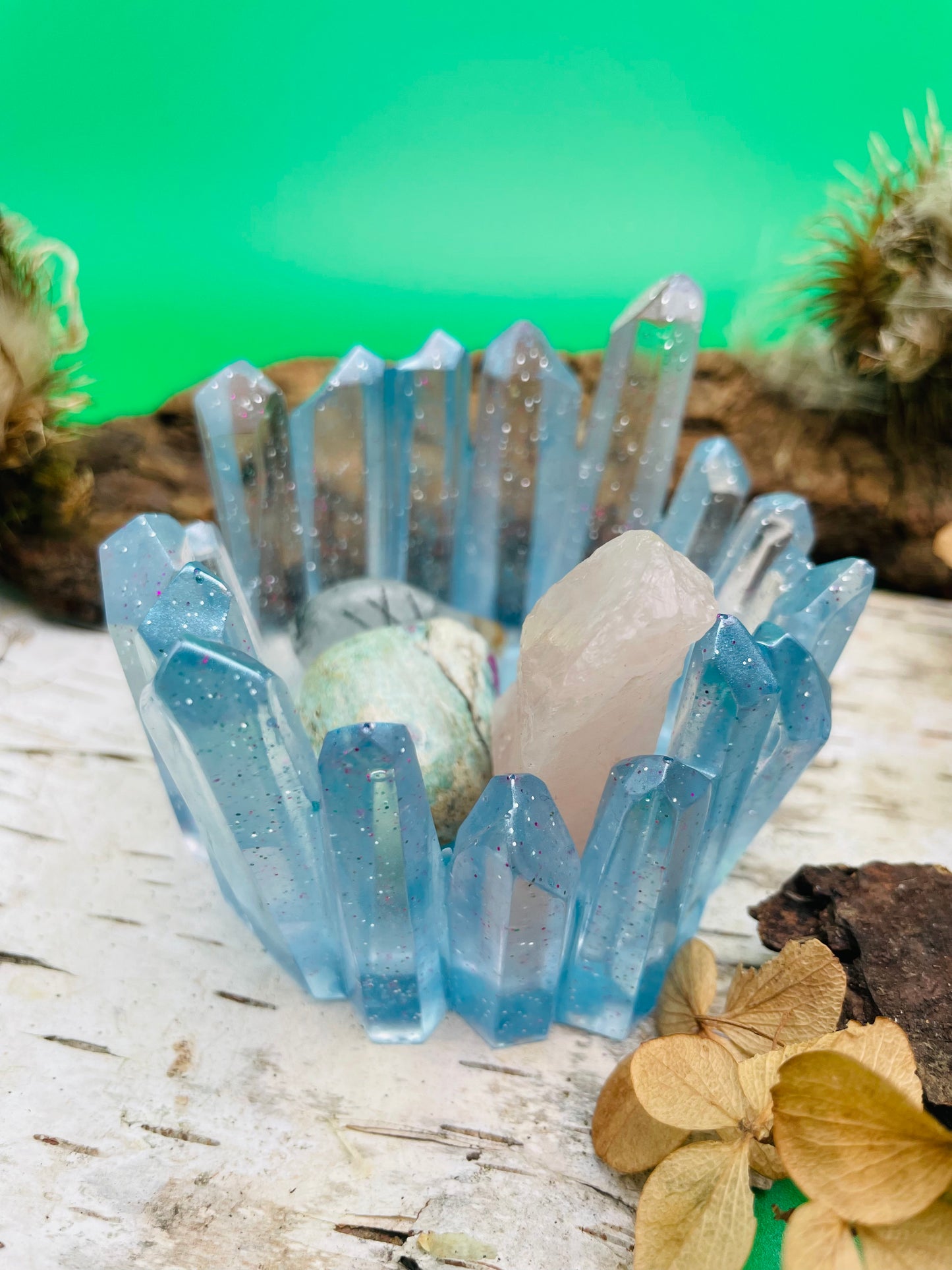 Crystal Jewelry Holder - Sky Burst