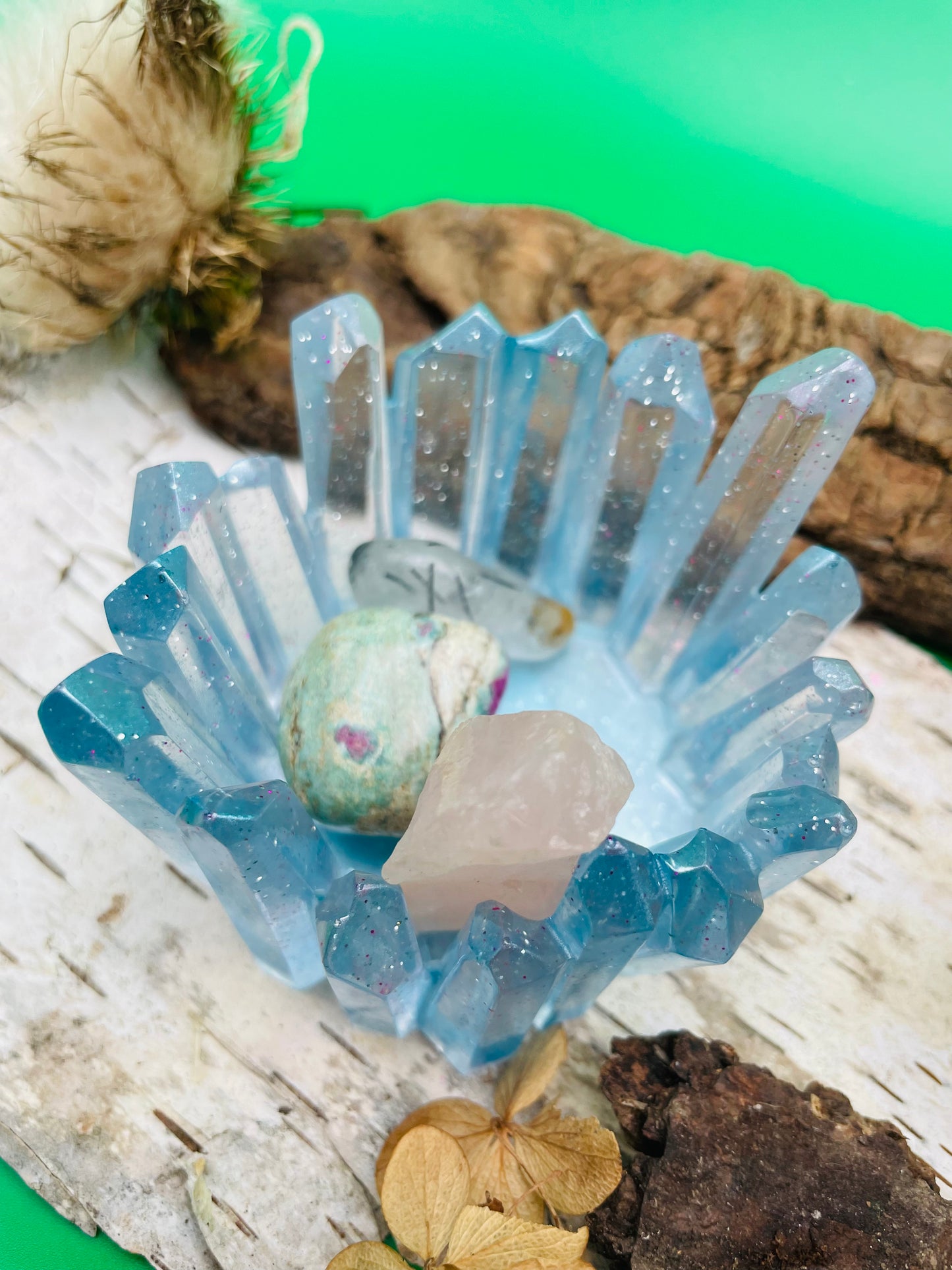 Crystal Jewelry Holder - Sky Burst