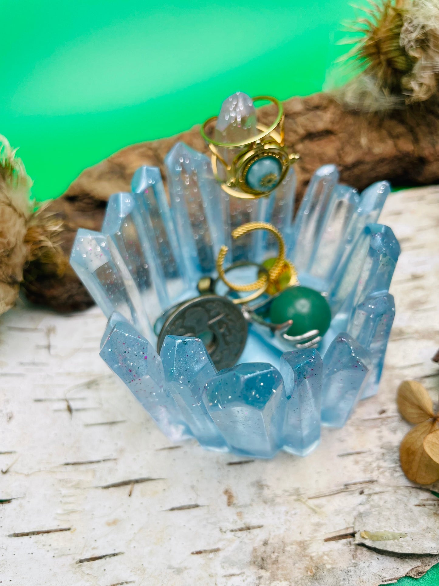 Crystal Jewelry Holder - Sky Burst