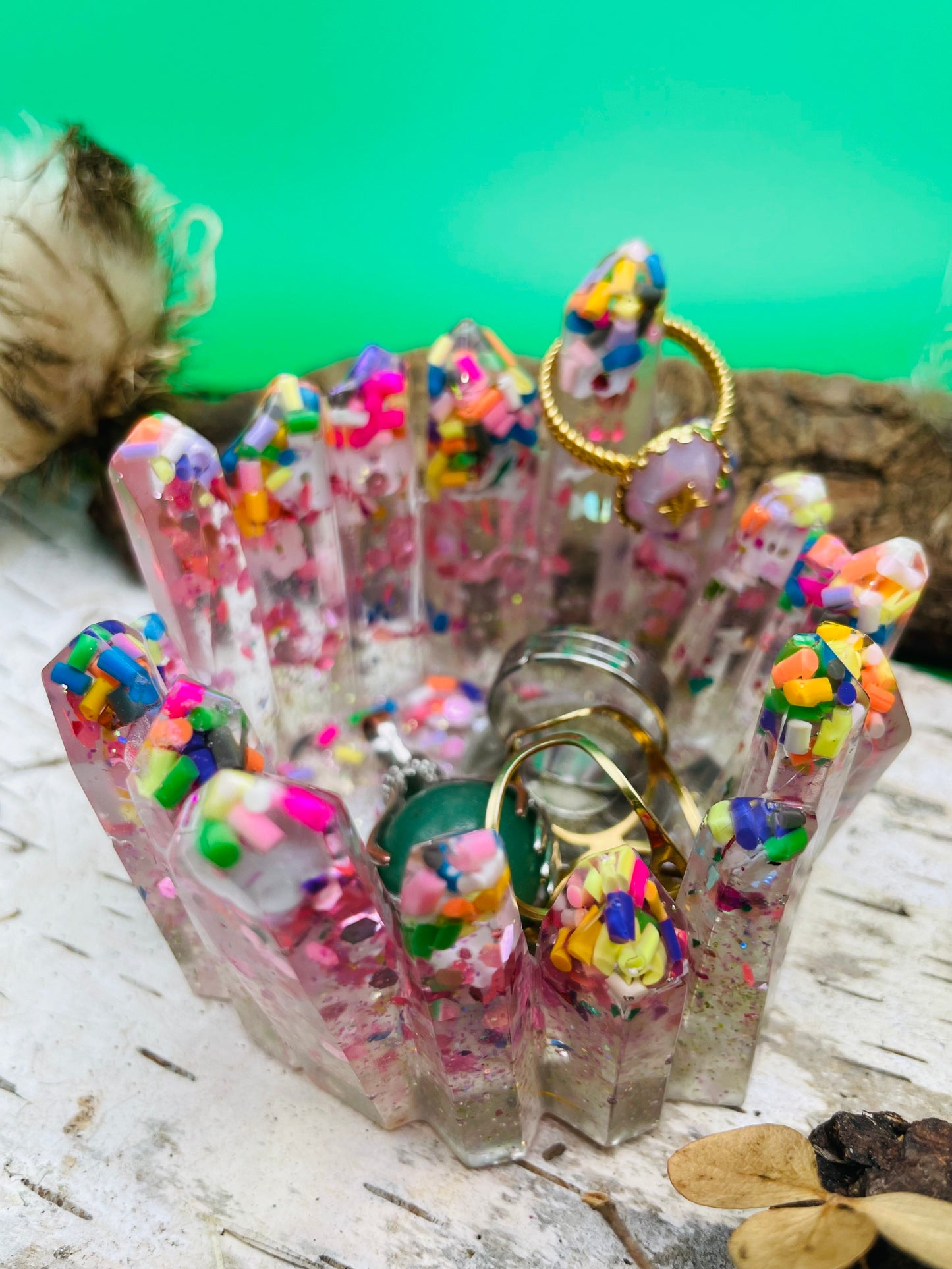Crystal Jewelry Holder - Fiesta
