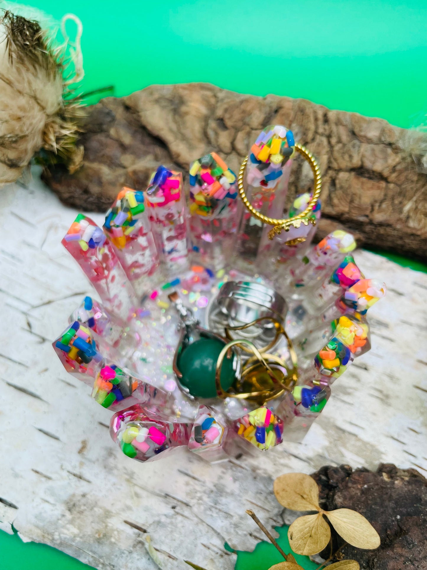 Crystal Jewelry Holder - Fiesta