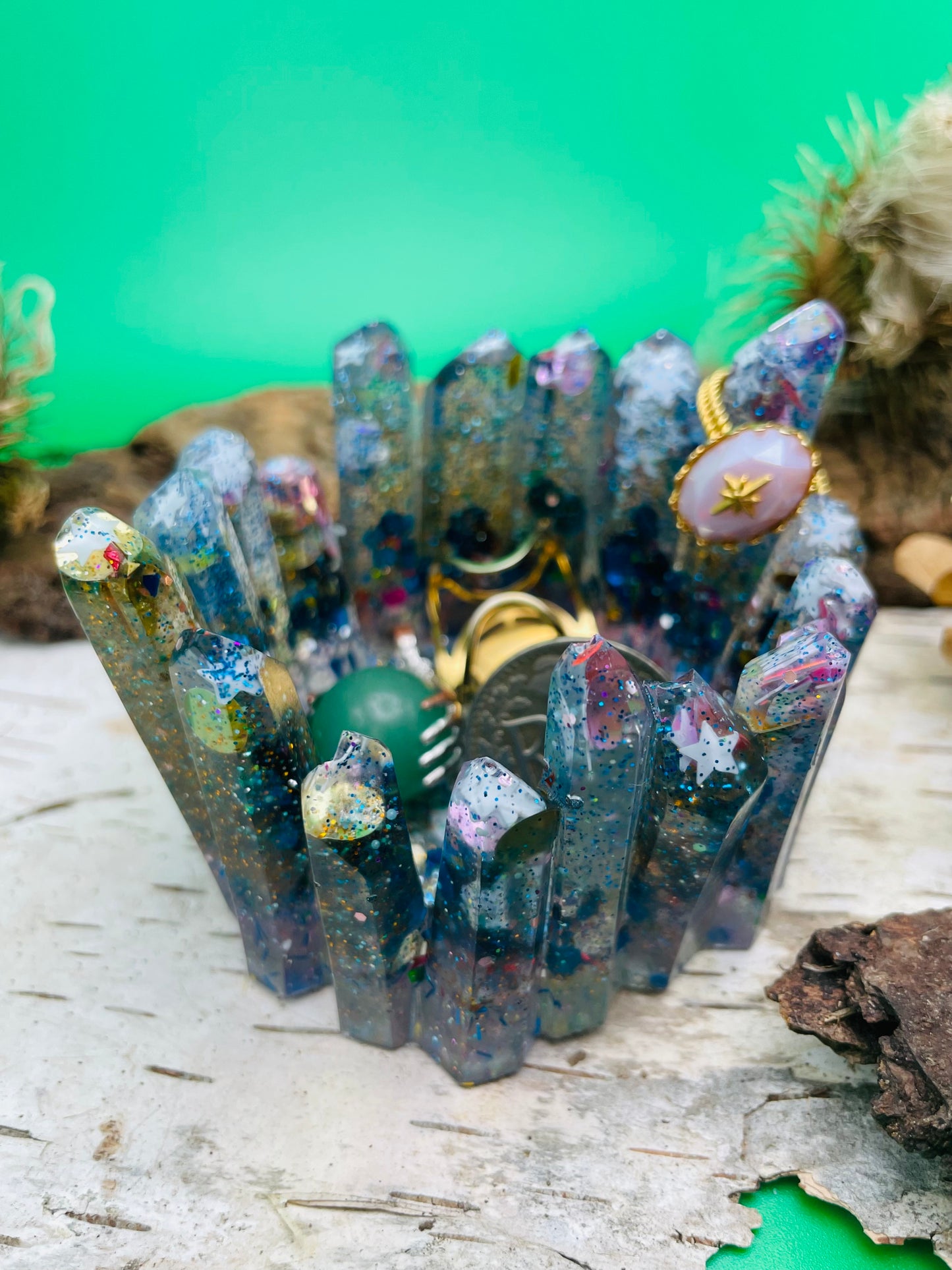 Crystal Jewelry Holder - All Stars