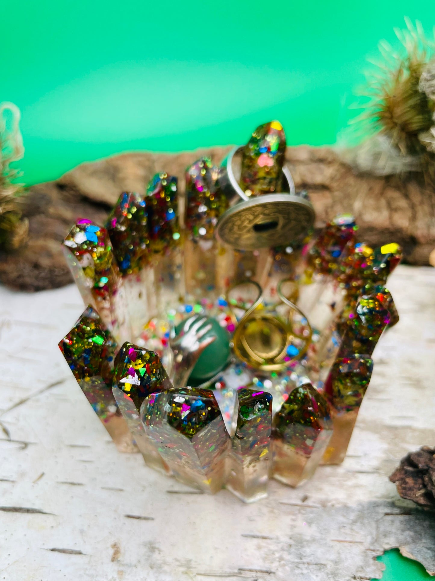 Crystal Jewelry Holder - Magic Forest