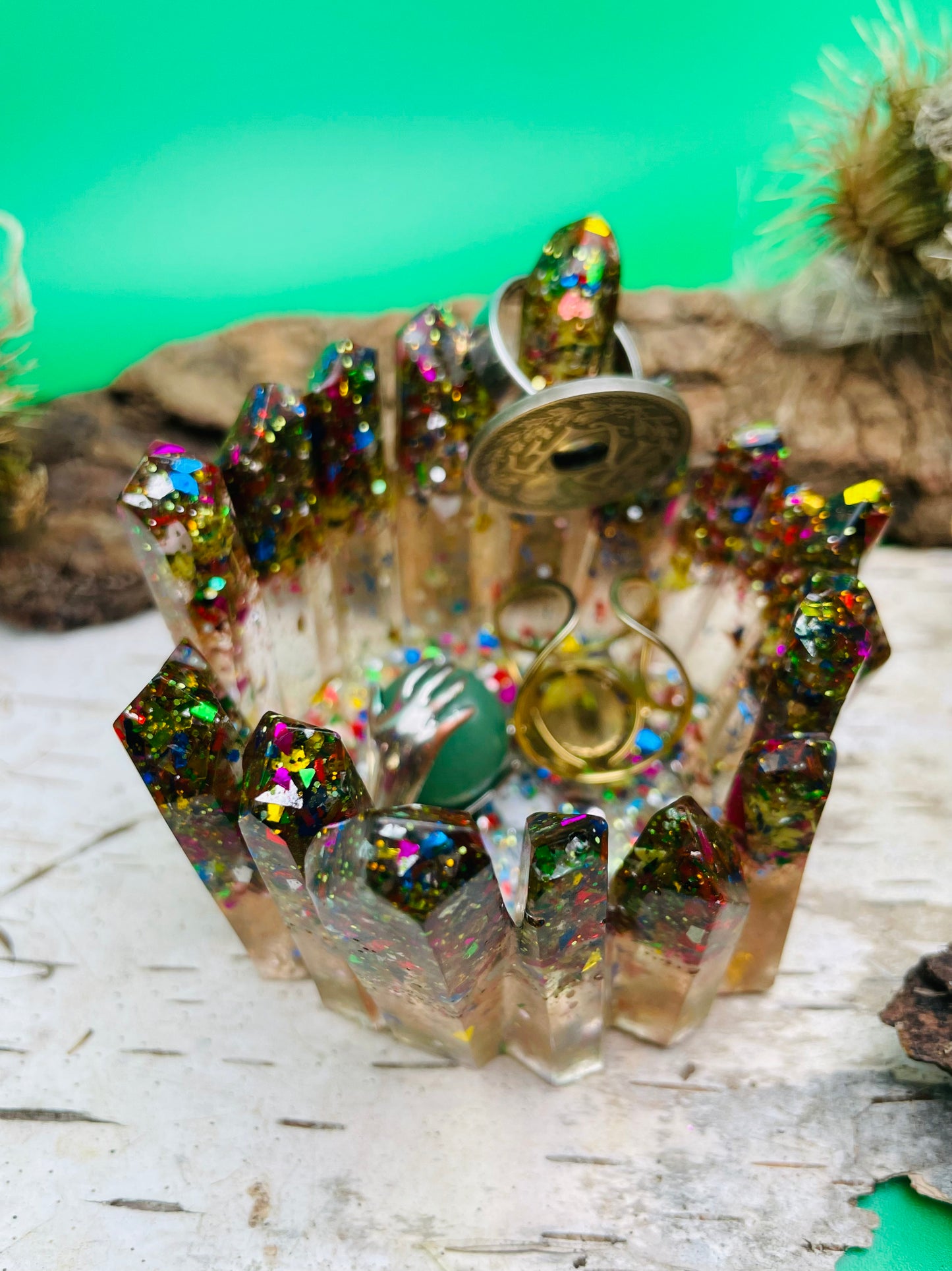 Crystal Jewelry Holder - Magic Forest
