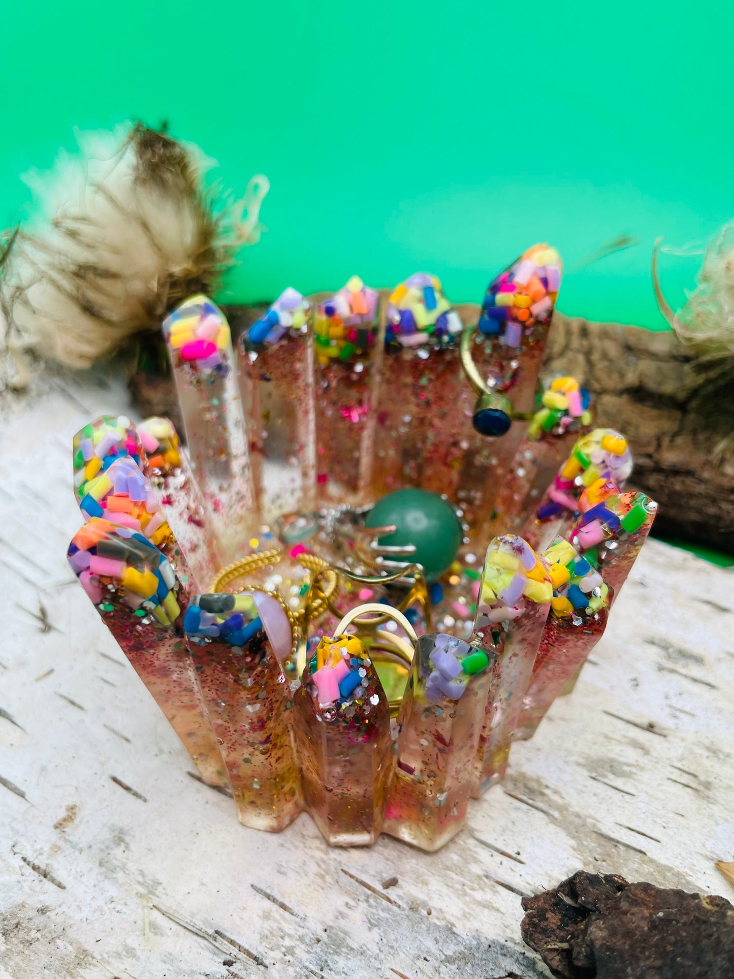 Crystal Jewelry Holder - Garden of Lights