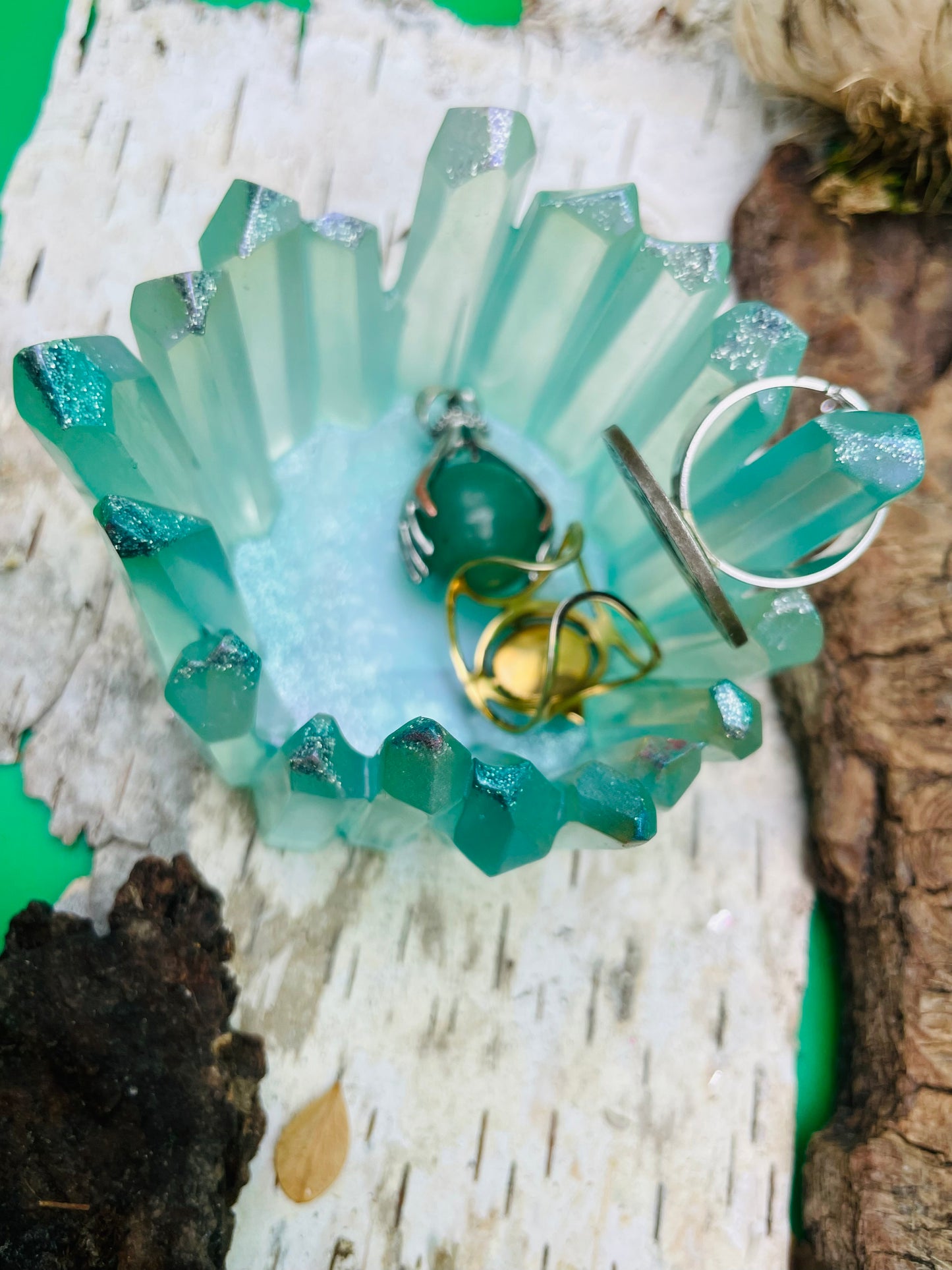 Crystal Jewelry Holder - Polar Crown