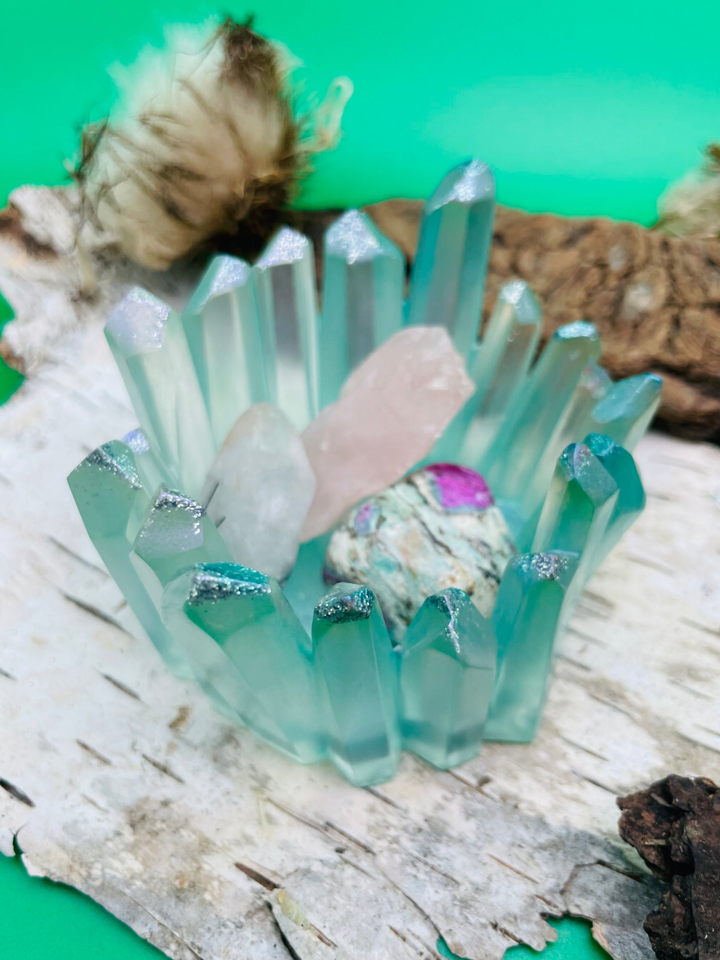 Crystal Jewelry Holder - Polar Crown