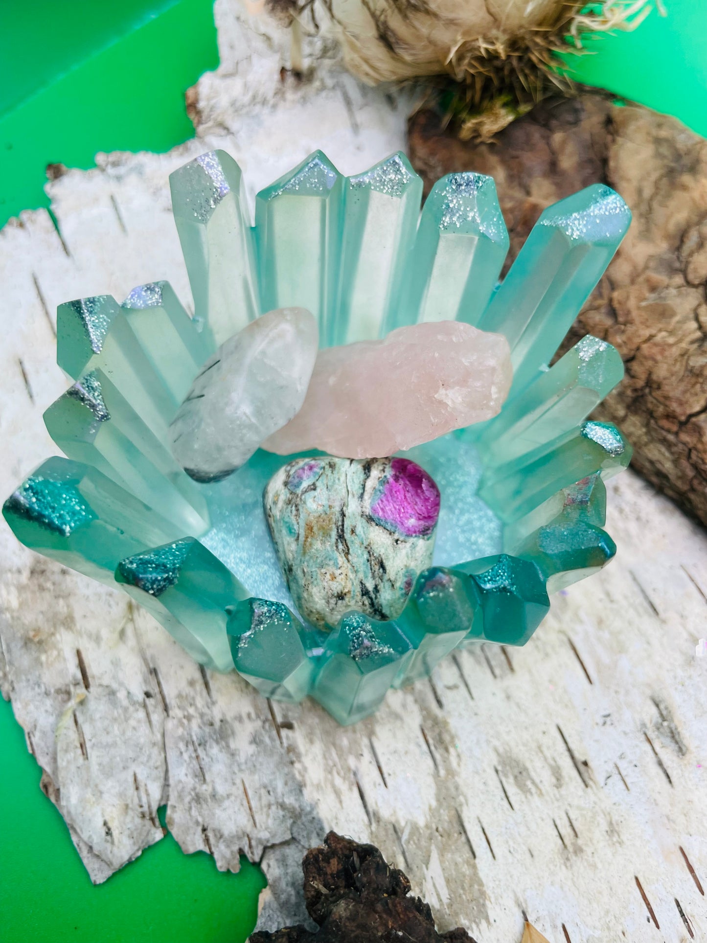 Crystal Jewelry Holder - Polar Crown