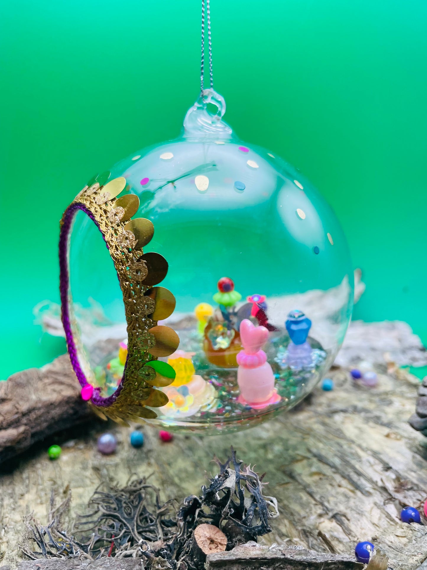 Boule de Noël Famille - Moments Partagés