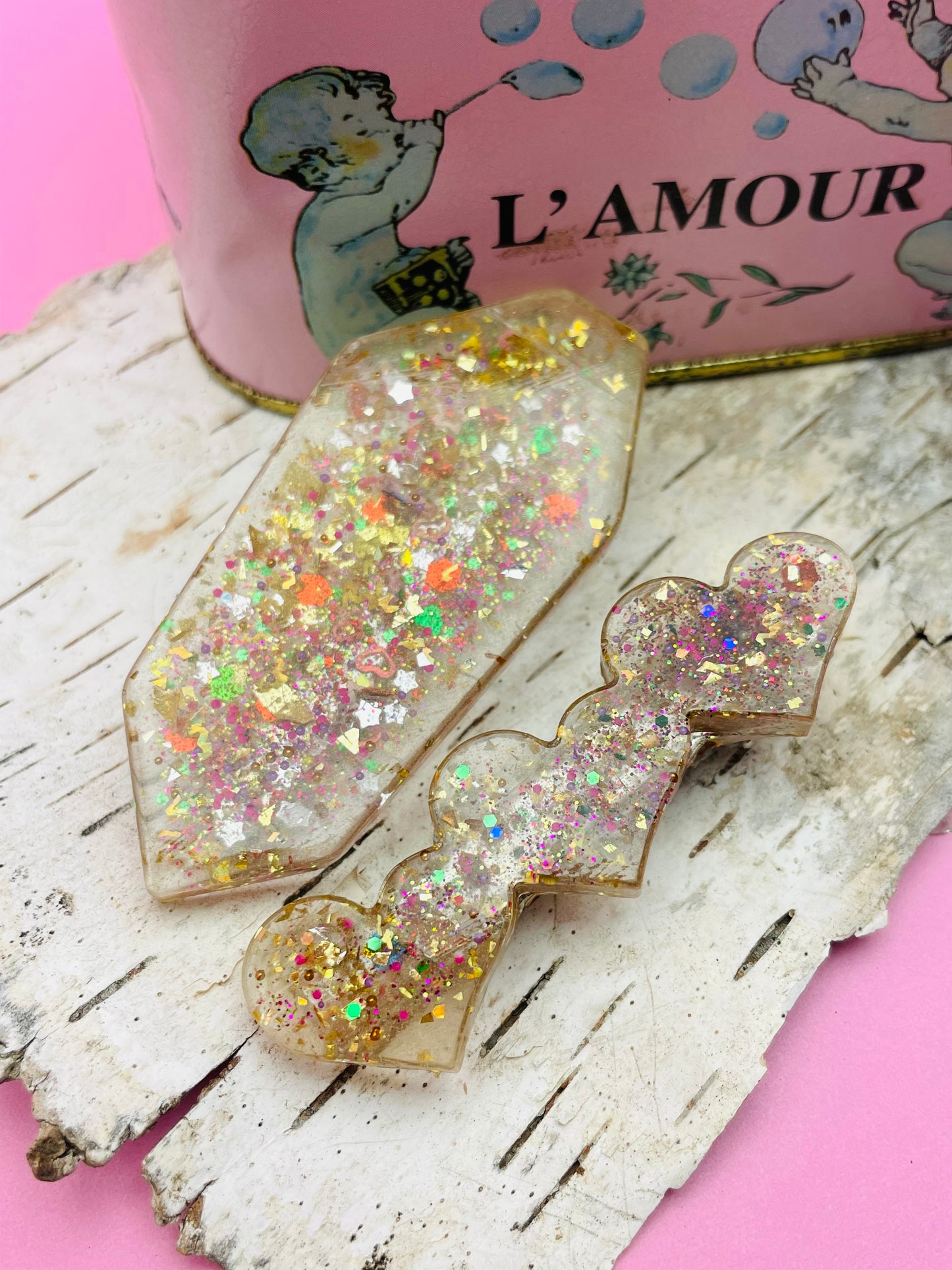 Duo de Barrettes - Nuit Boréale