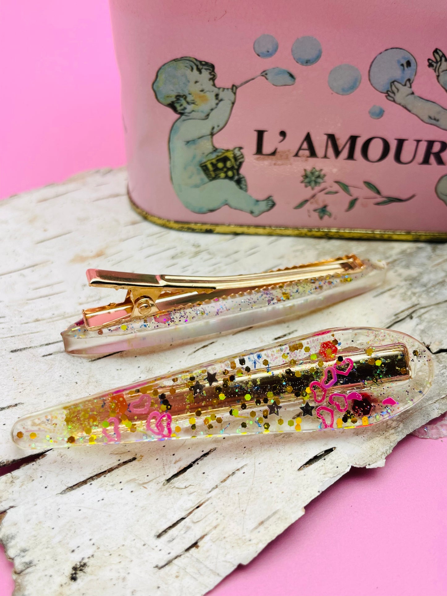 Duo de Barrettes - Scintillement discret