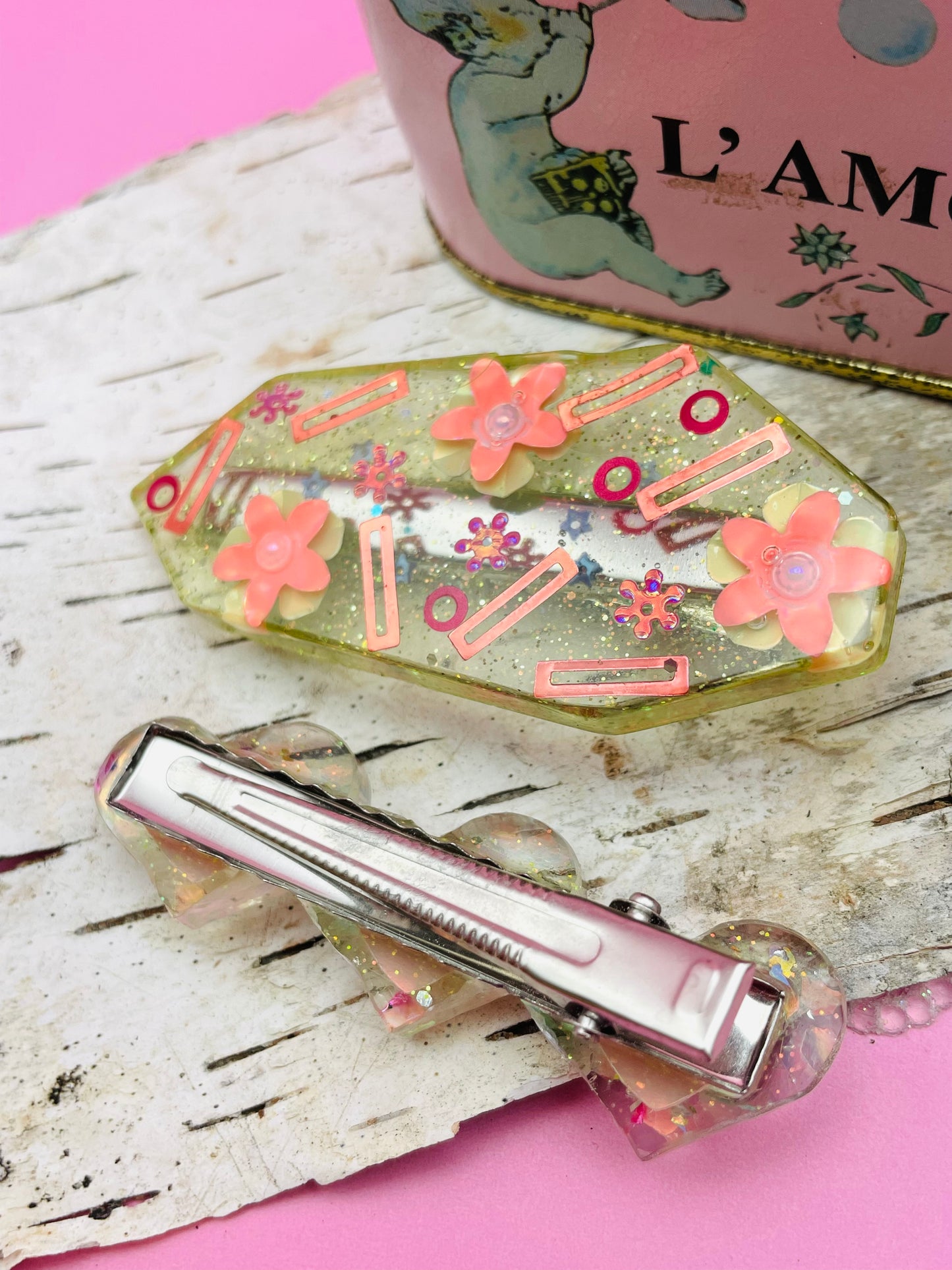 Duo de Barrettes - Douce Féerie