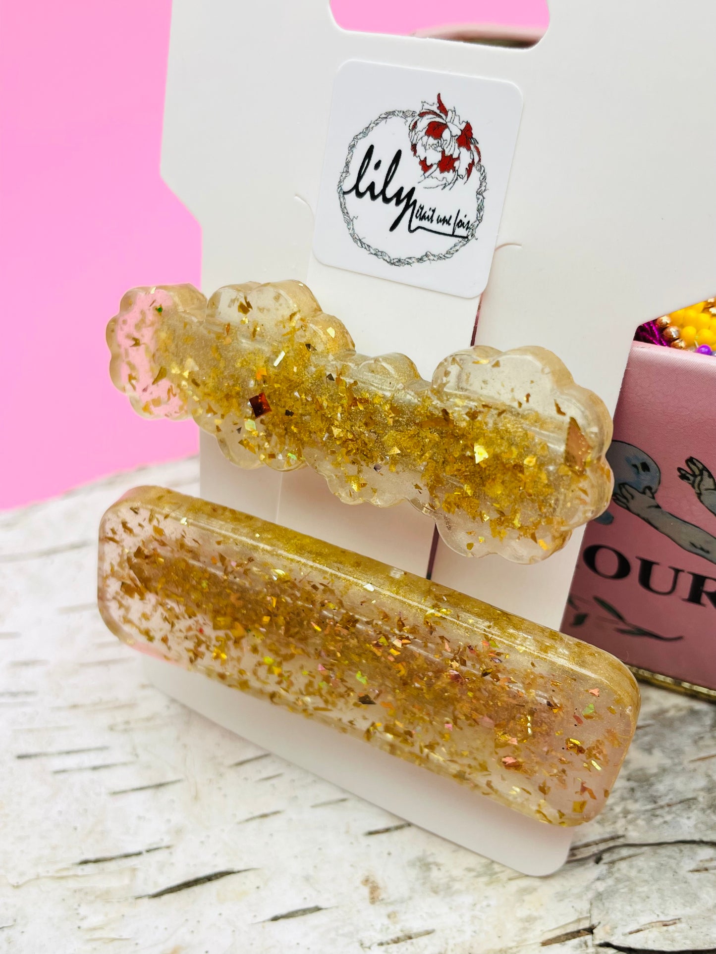 Barrettes Duo - Definitely Golden