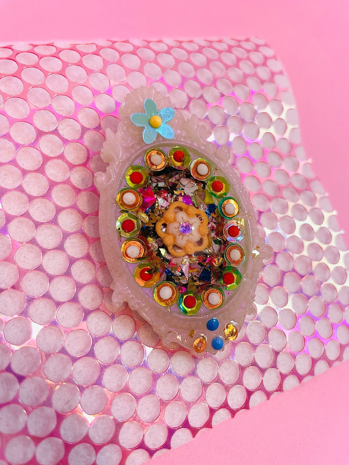 Unique Fairy Brooch "Flora" - Handmade - Online Exclusive