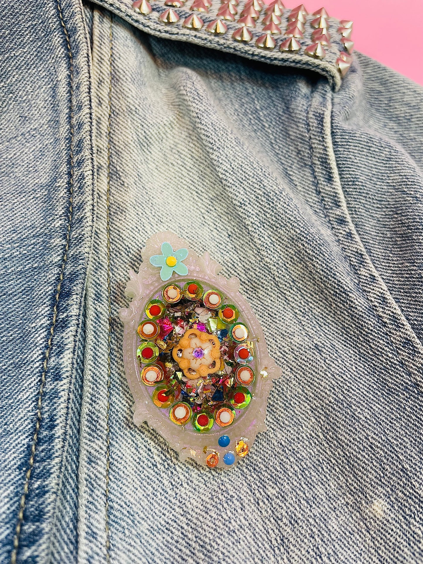 Unique Fairy Brooch "Flora" - Handmade - Online Exclusive