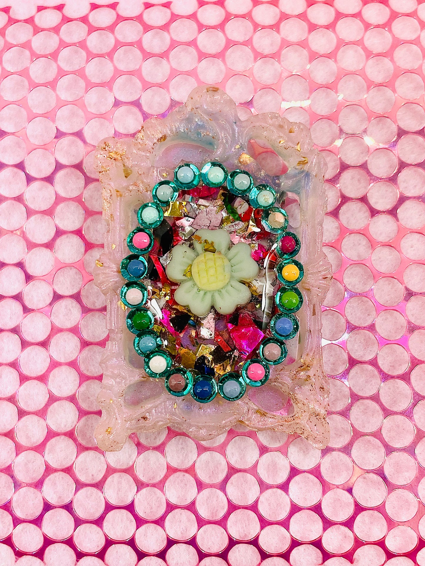 Broche féérique unique "Hua" - Fait main - Exclusivité en ligne