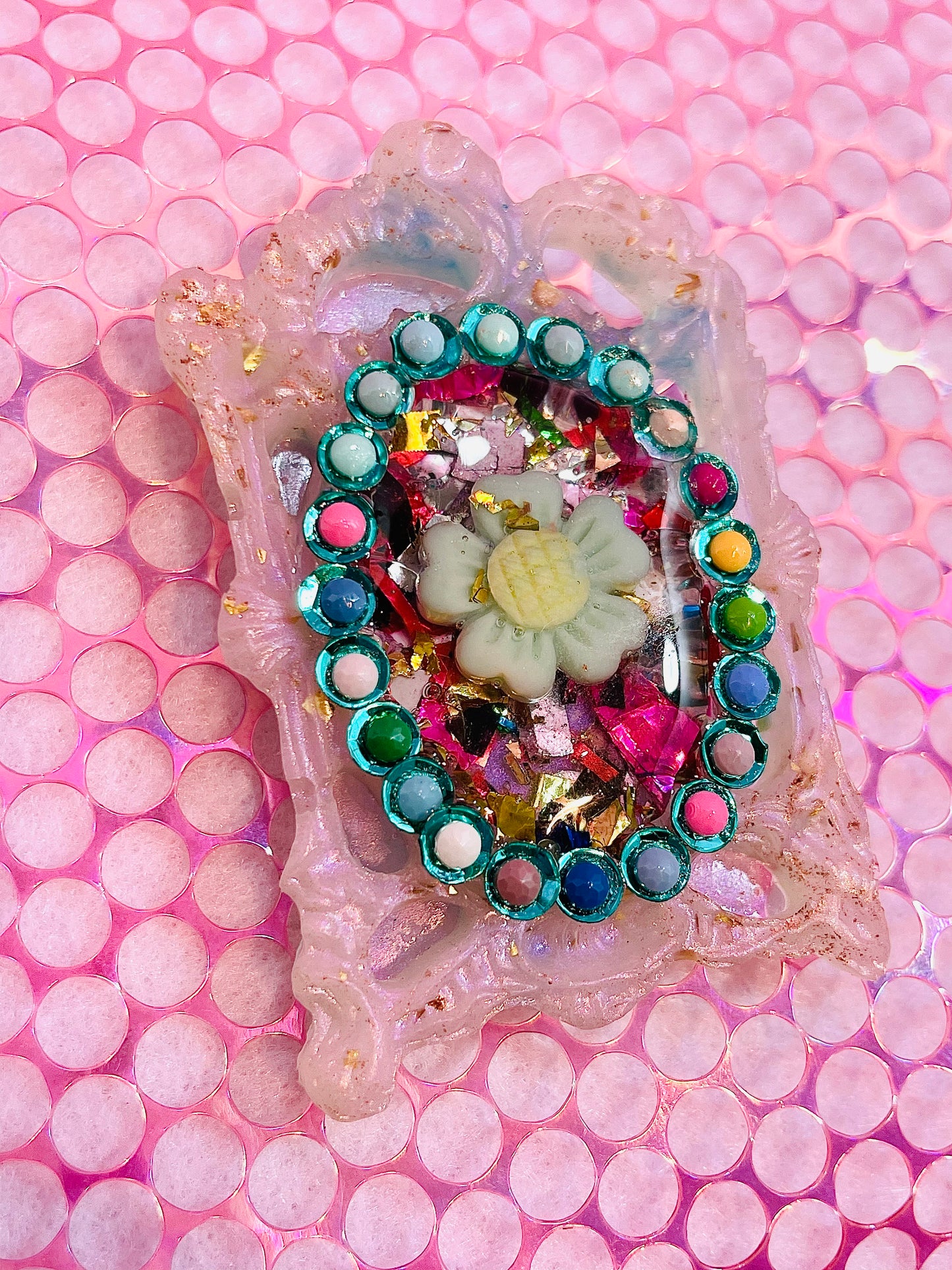 Broche féérique unique "Hua" - Fait main - Exclusivité en ligne