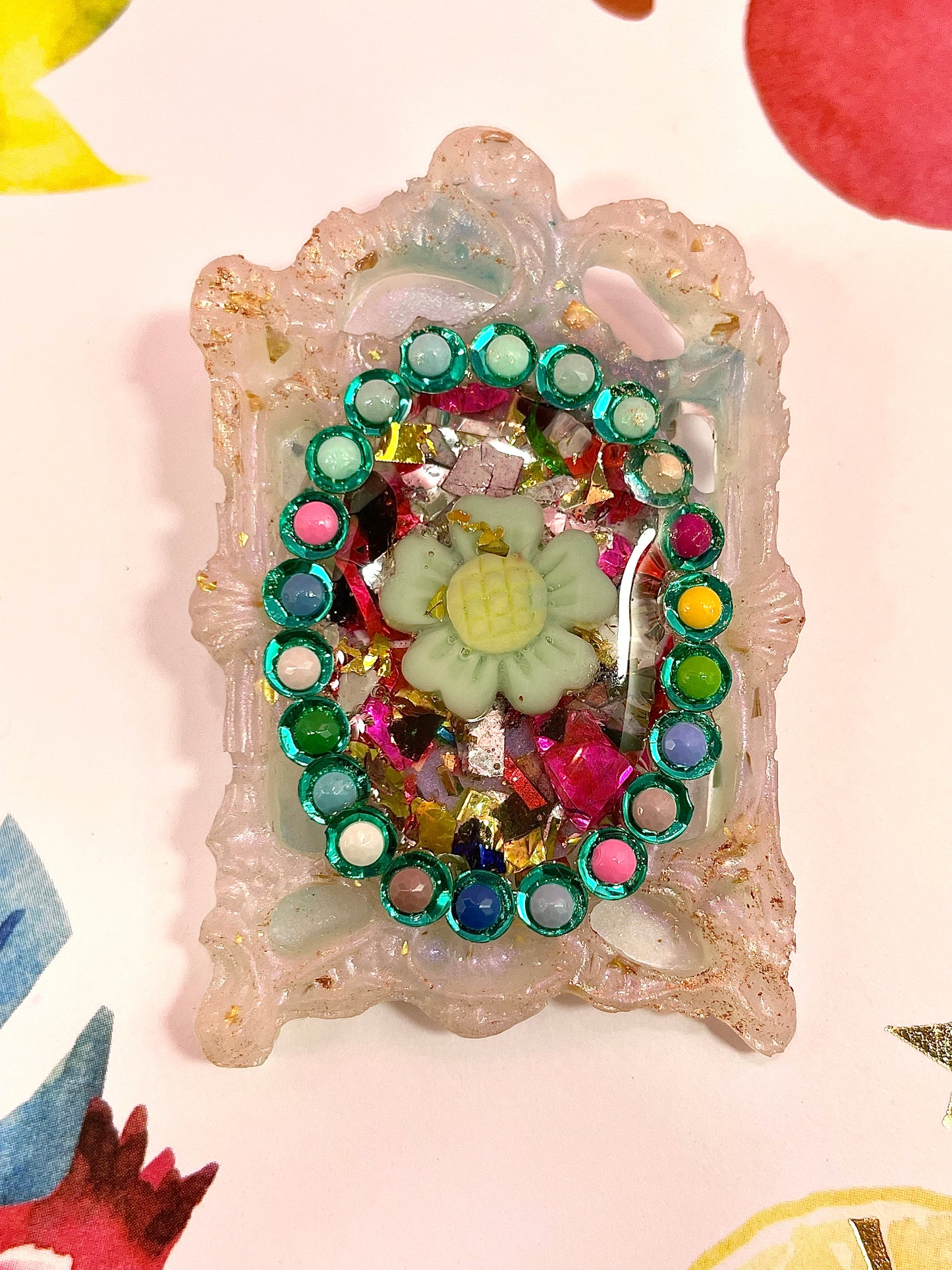 Broche féérique unique "Hua" - Fait main - Exclusivité en ligne