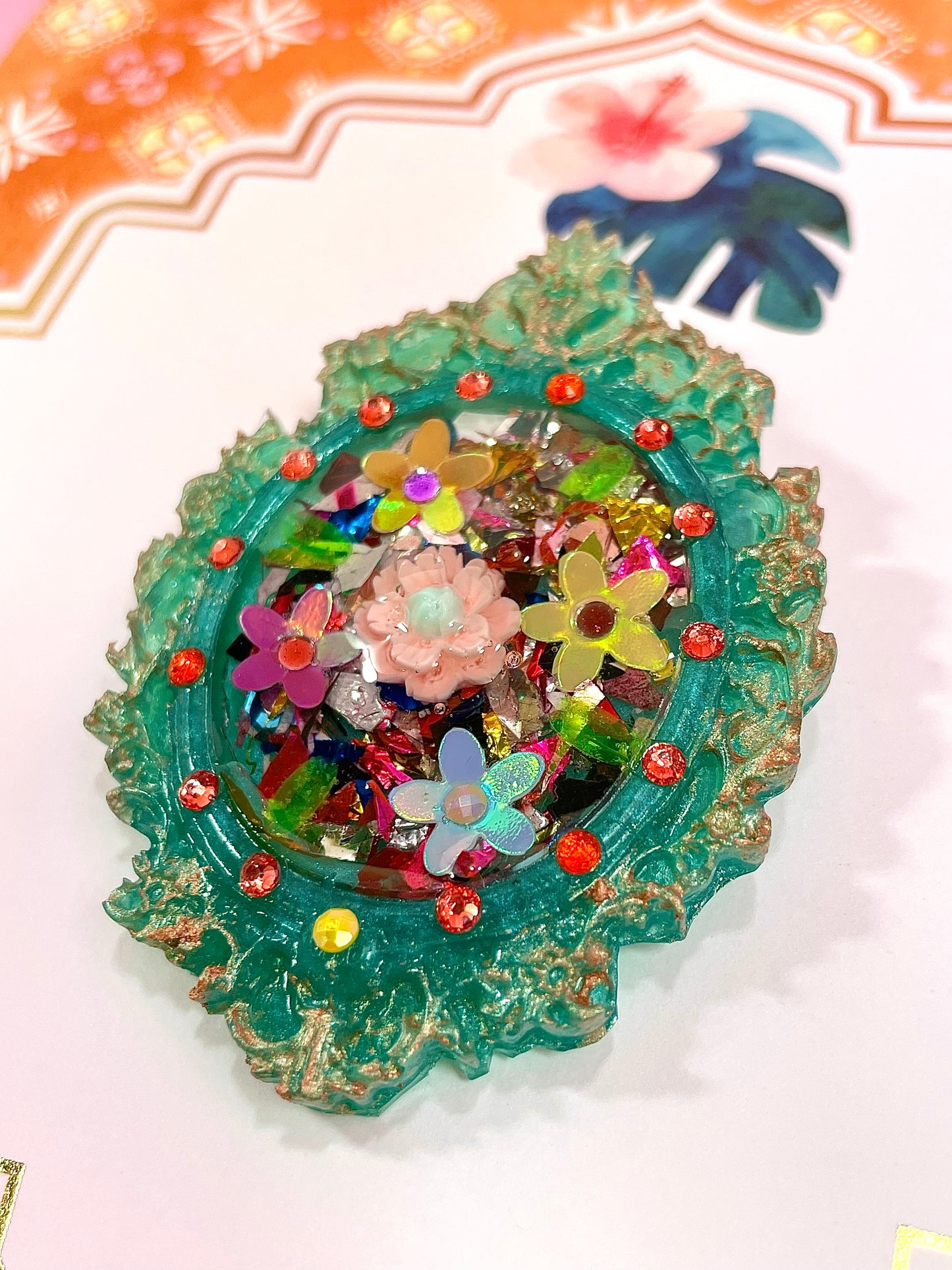 Unique fairy brooch "Senna" - Handmade - Online exclusive