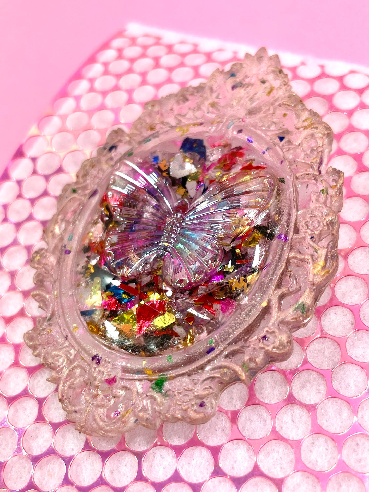 Fairytale and unique brooch "Mariposa" - Handmade - Online exclusive