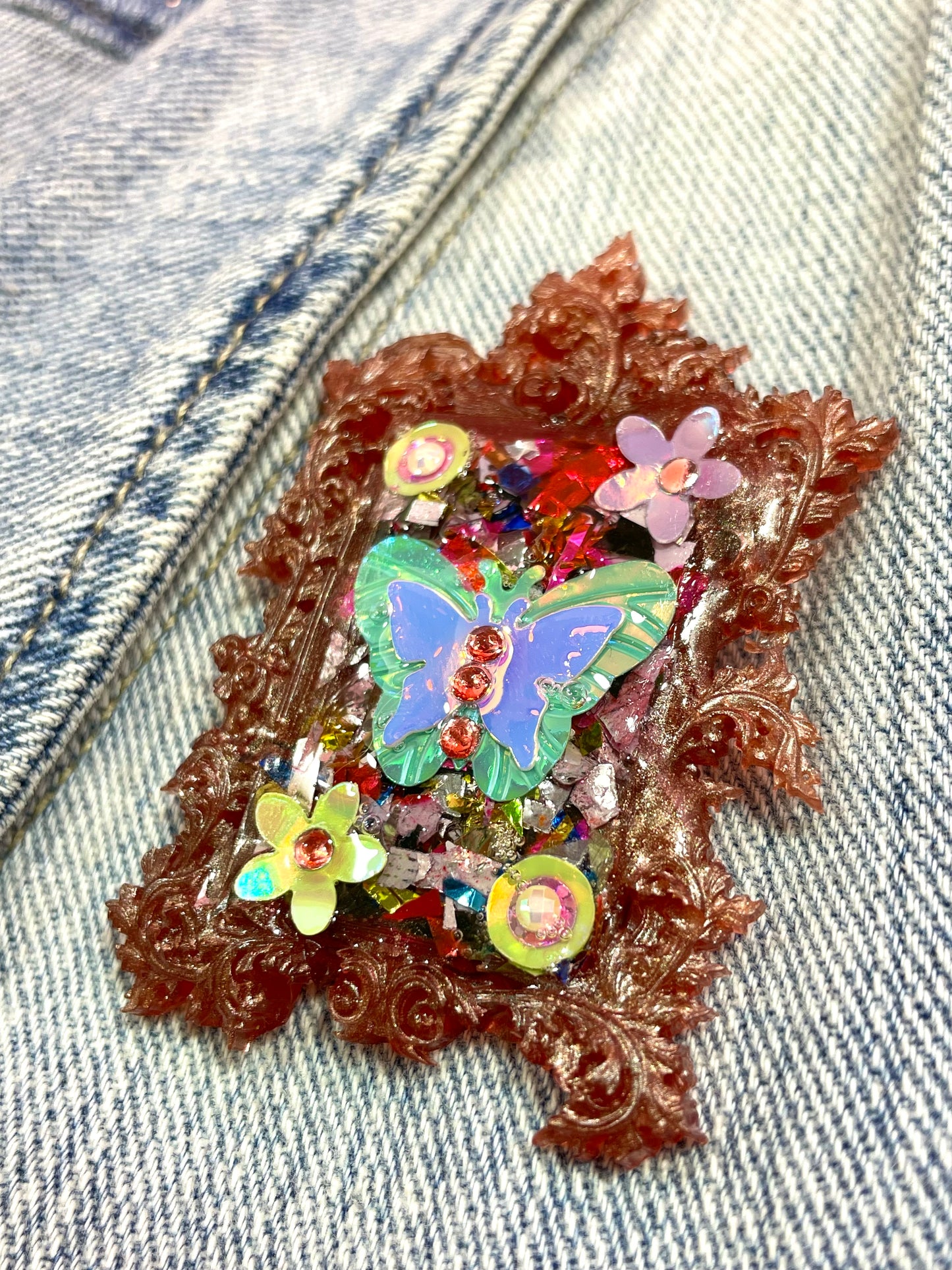 Unique Fairy Brooch "Farasha" - Handmade - Online Exclusive