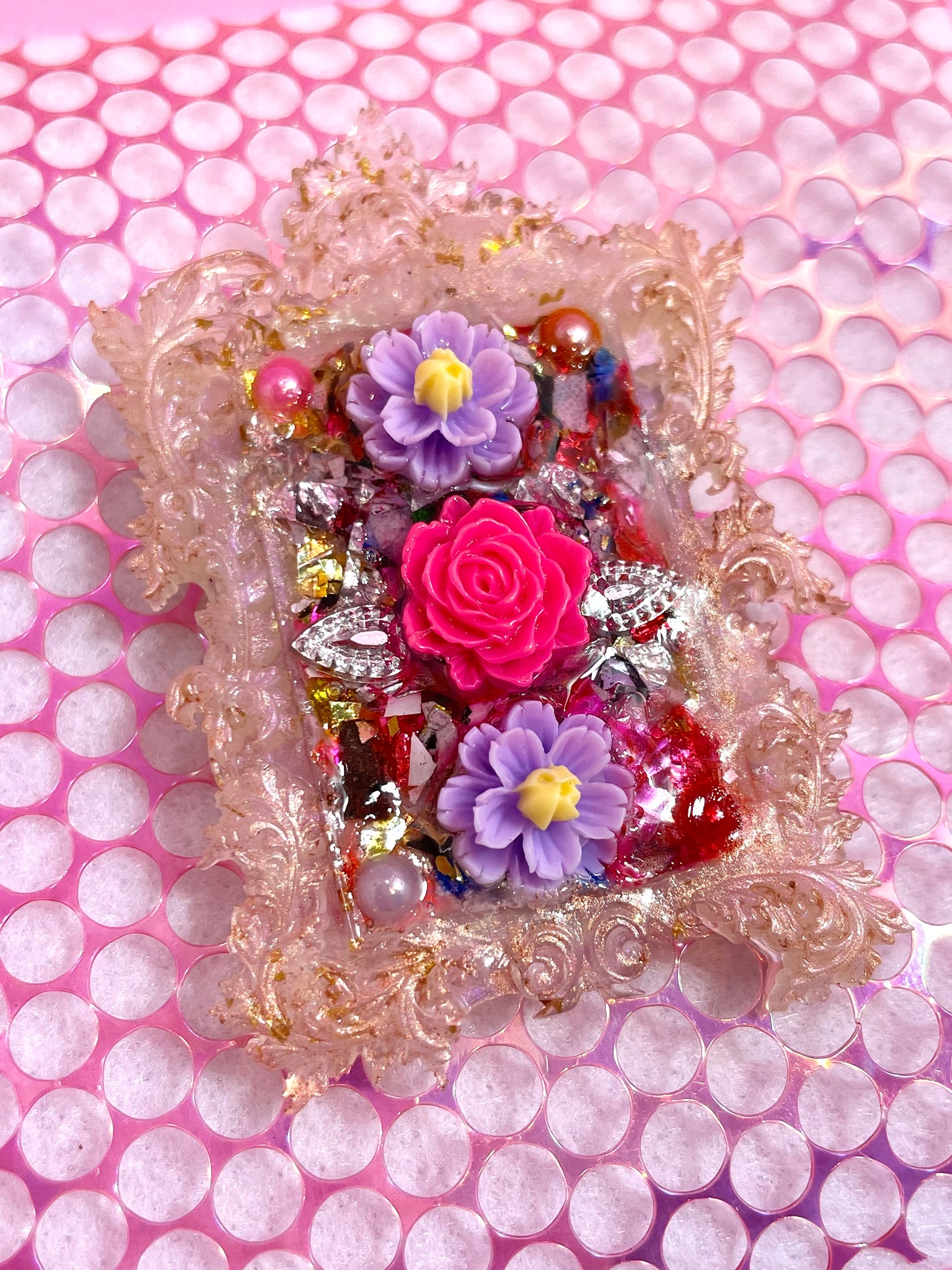 Magical and unique brooch "Malika" - Handmade - Online exclusive