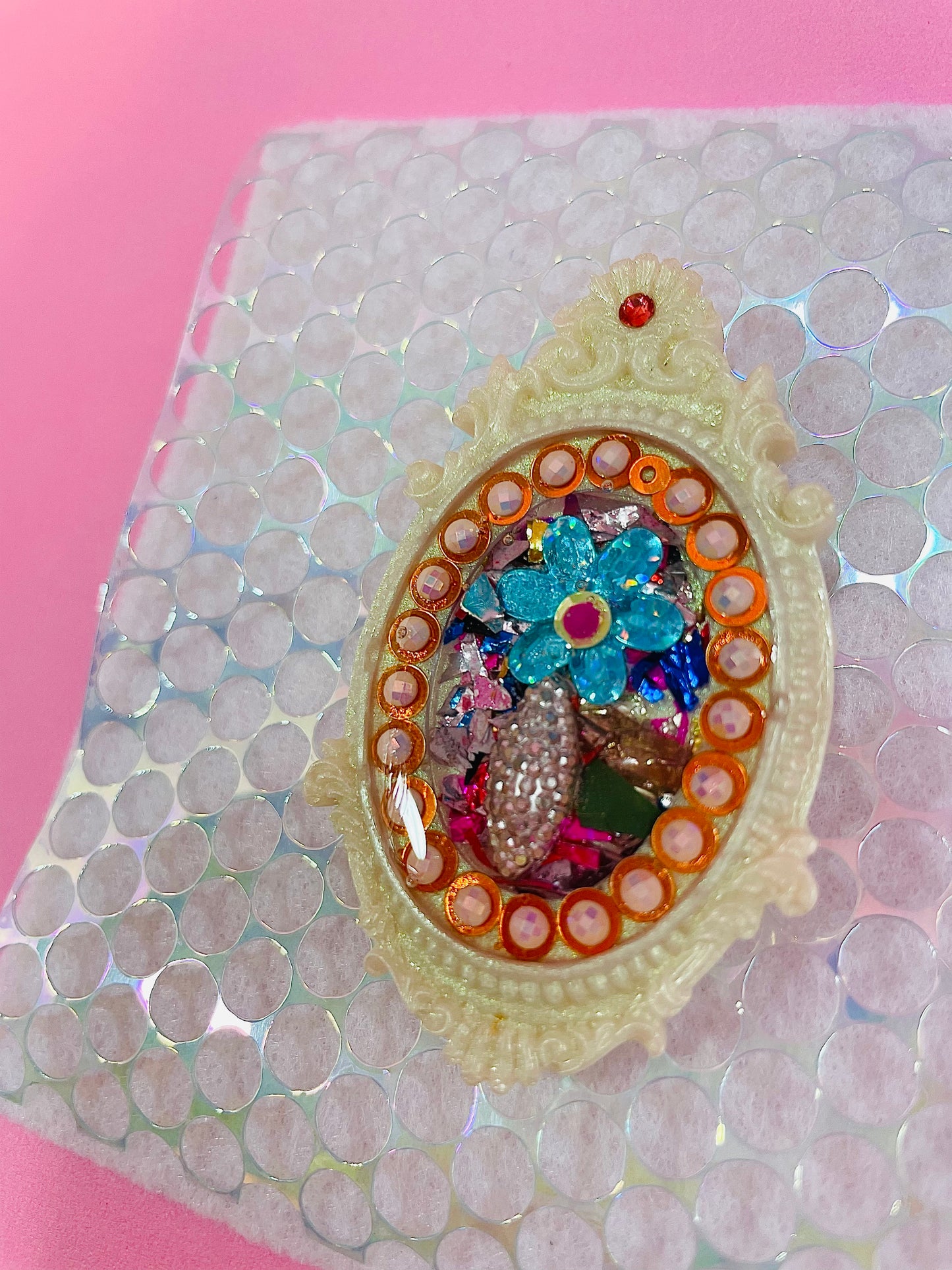 Unique fairy brooch "Liana" - Handmade - Online exclusive