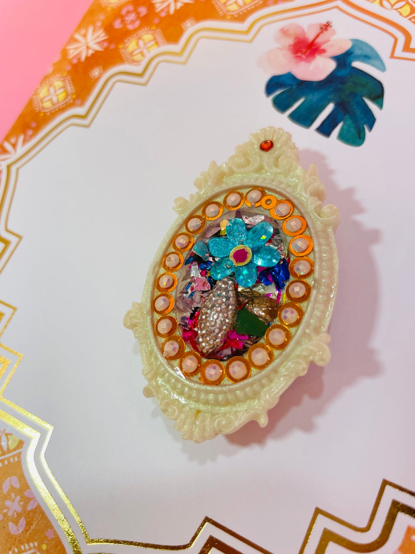 Unique fairy brooch "Liana" - Handmade - Online exclusive