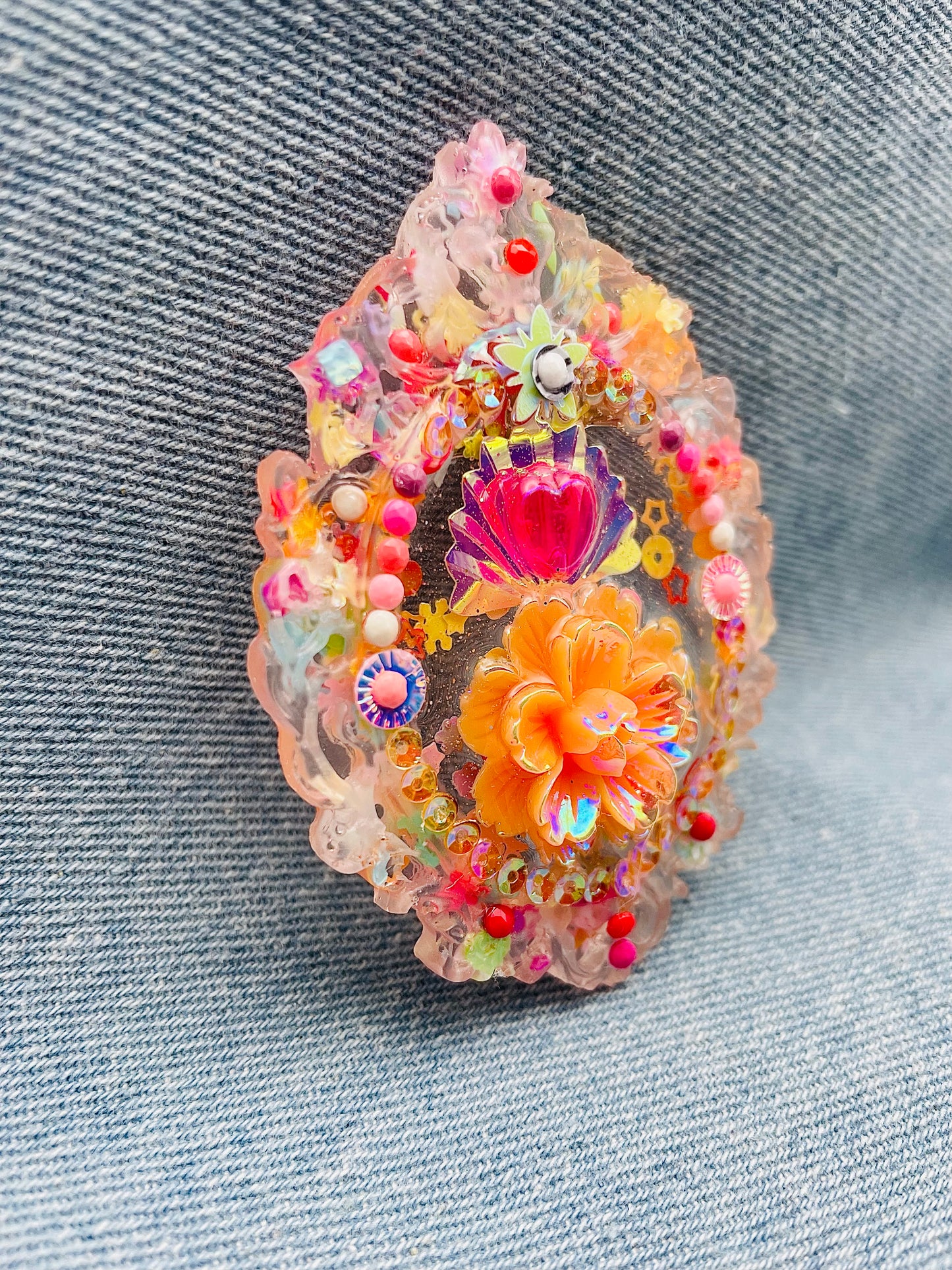 Unique fairy brooch "Nova" - Handmade - Online exclusive