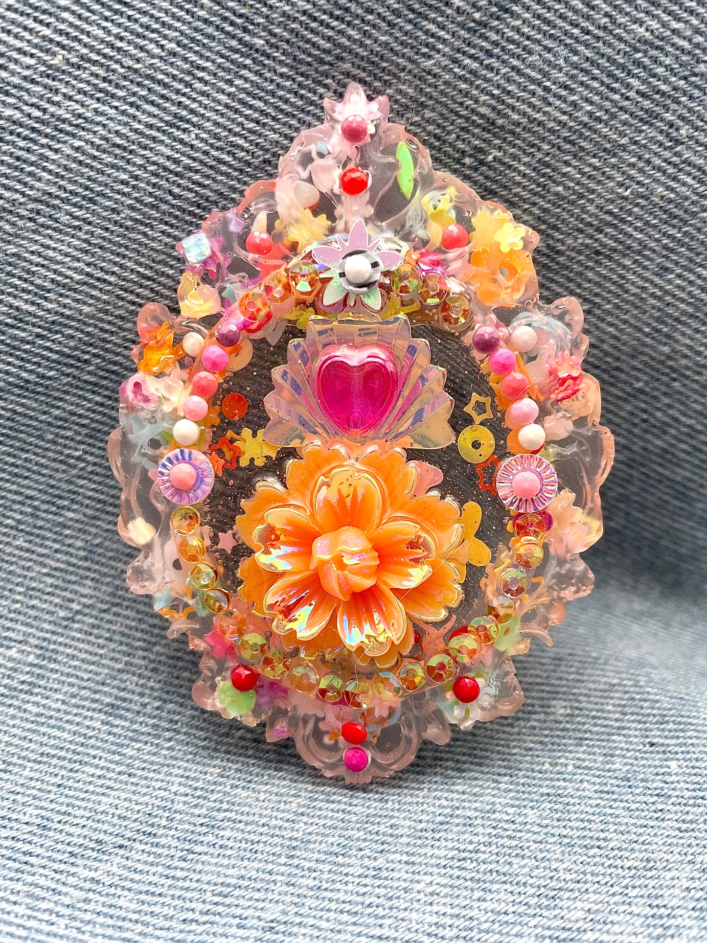 Unique fairy brooch "Nova" - Handmade - Online exclusive