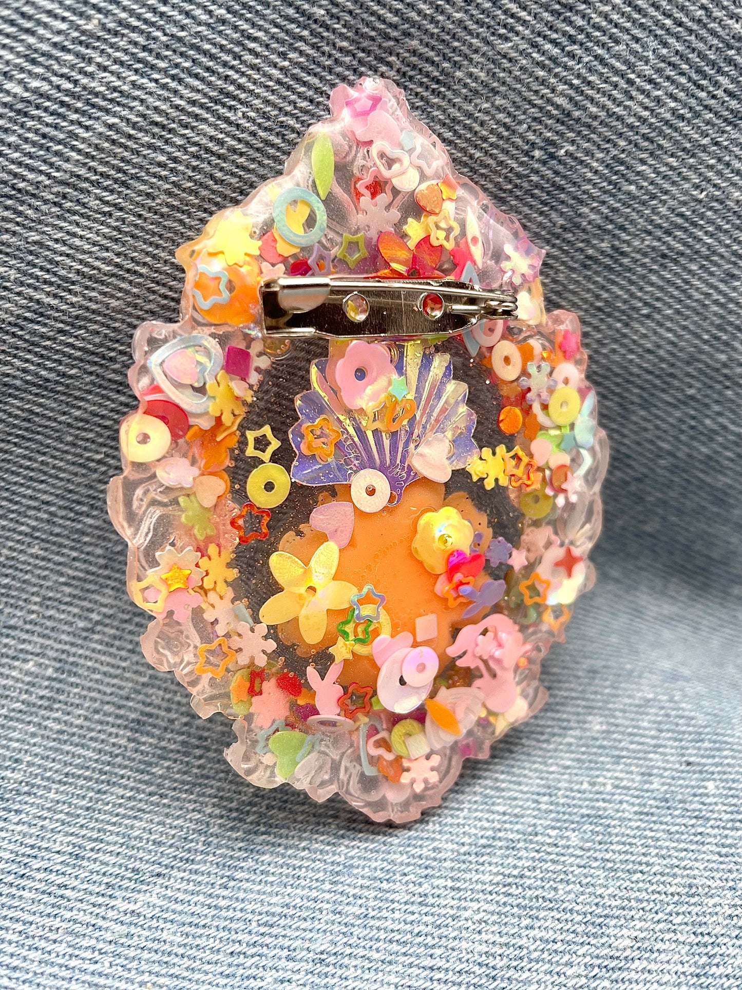 Unique fairy brooch "Nova" - Handmade - Online exclusive