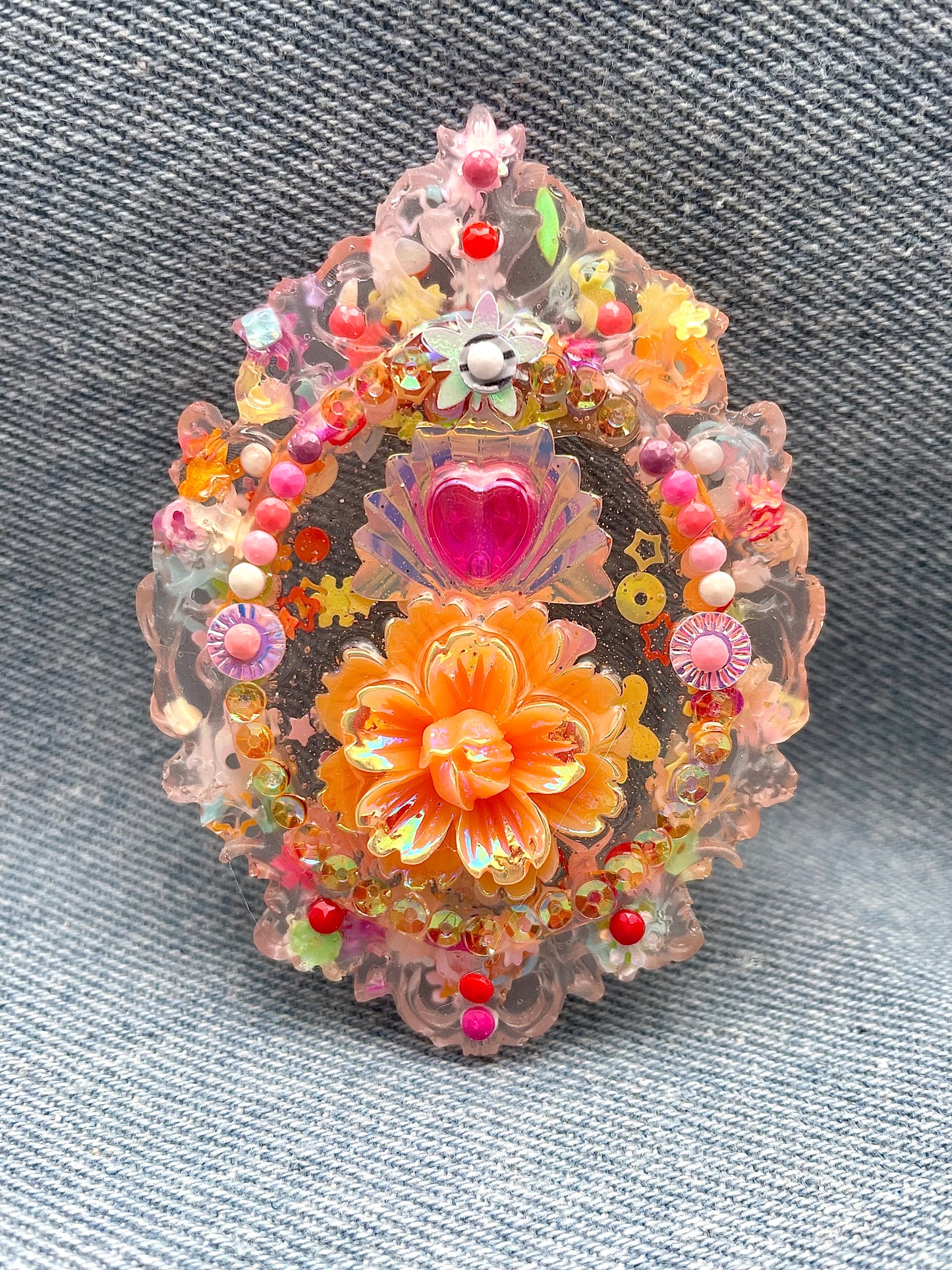 Unique fairy brooch "Nova" - Handmade - Online exclusive
