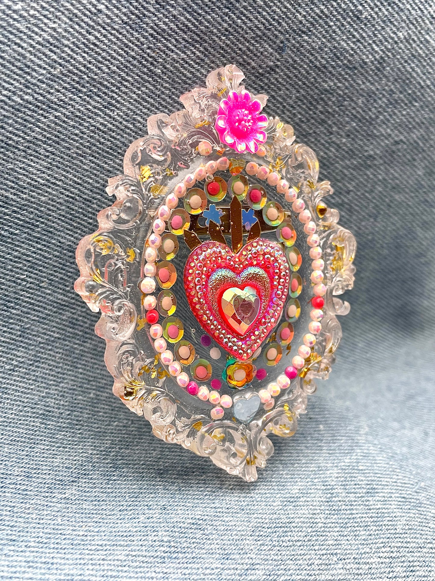 Broche féérique unique "Eliora" - Fait main - Exclusivité en ligne