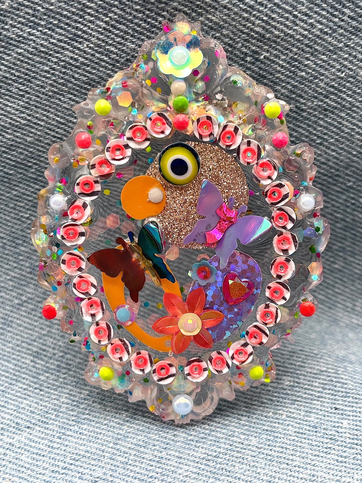 Unique Fairy Brooch "Zara" - Handmade - Online Exclusive