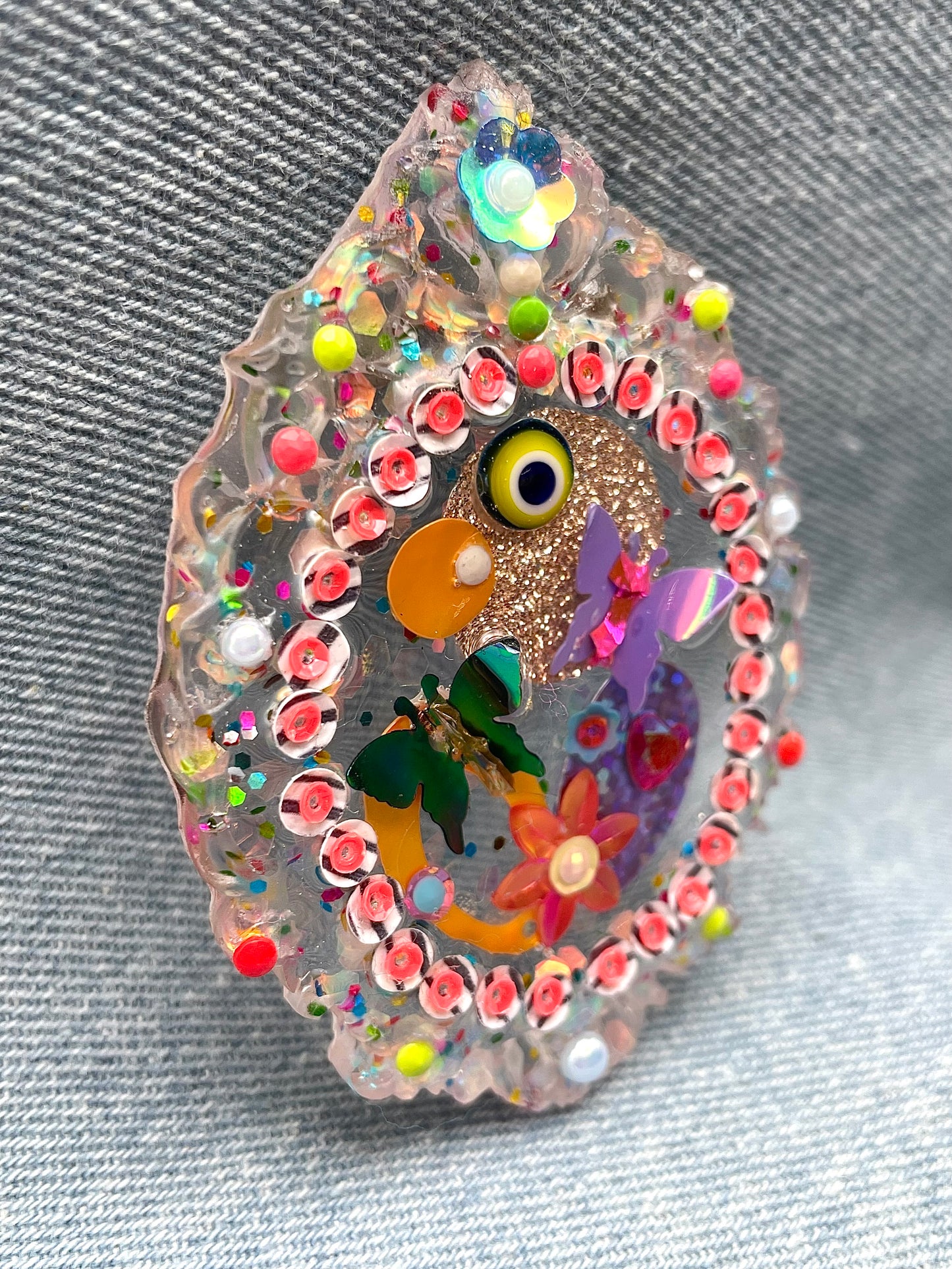 Unique Fairy Brooch "Zara" - Handmade - Online Exclusive