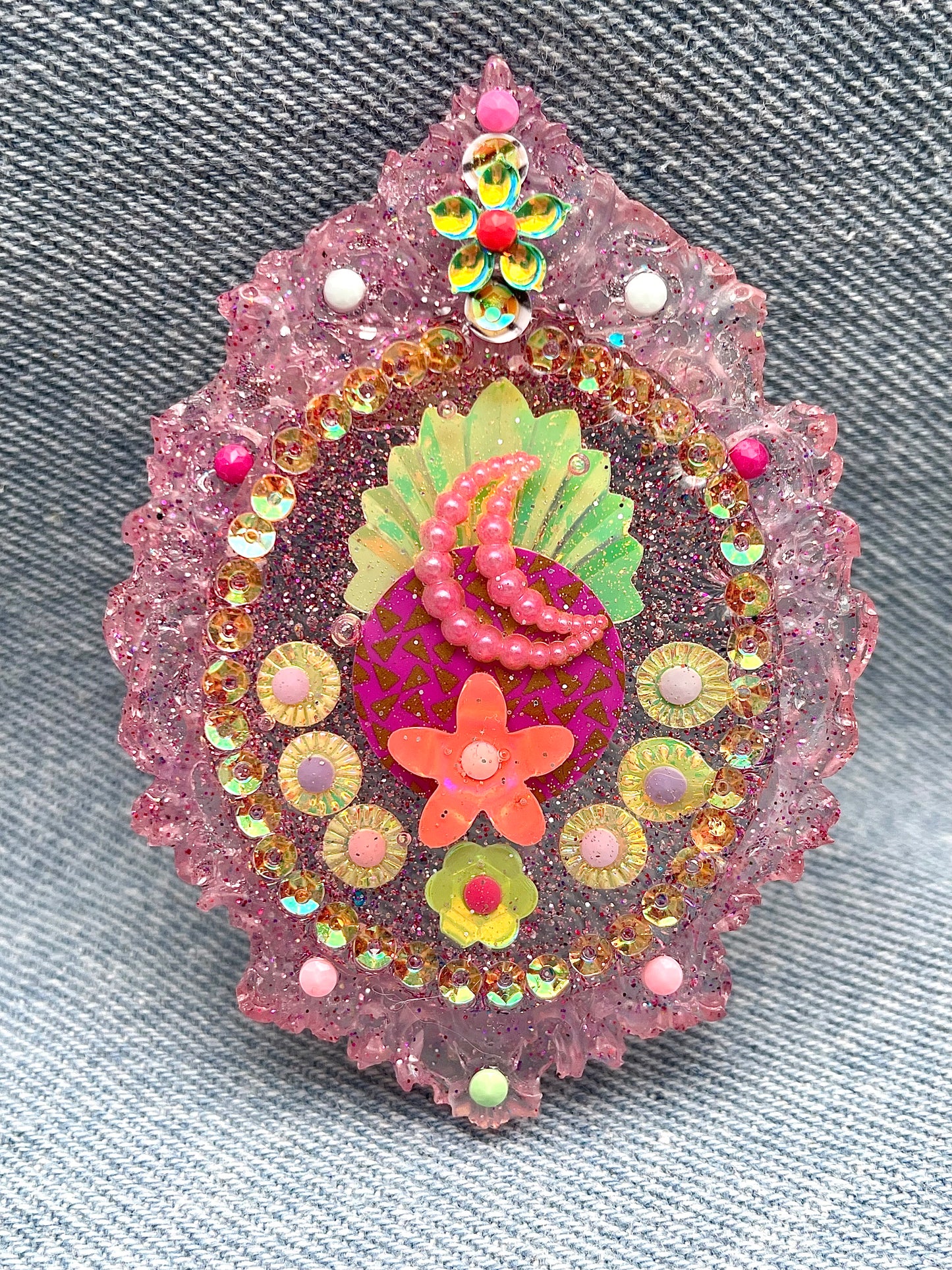 Unique fairy brooch "Solene" - Handmade - Online exclusive