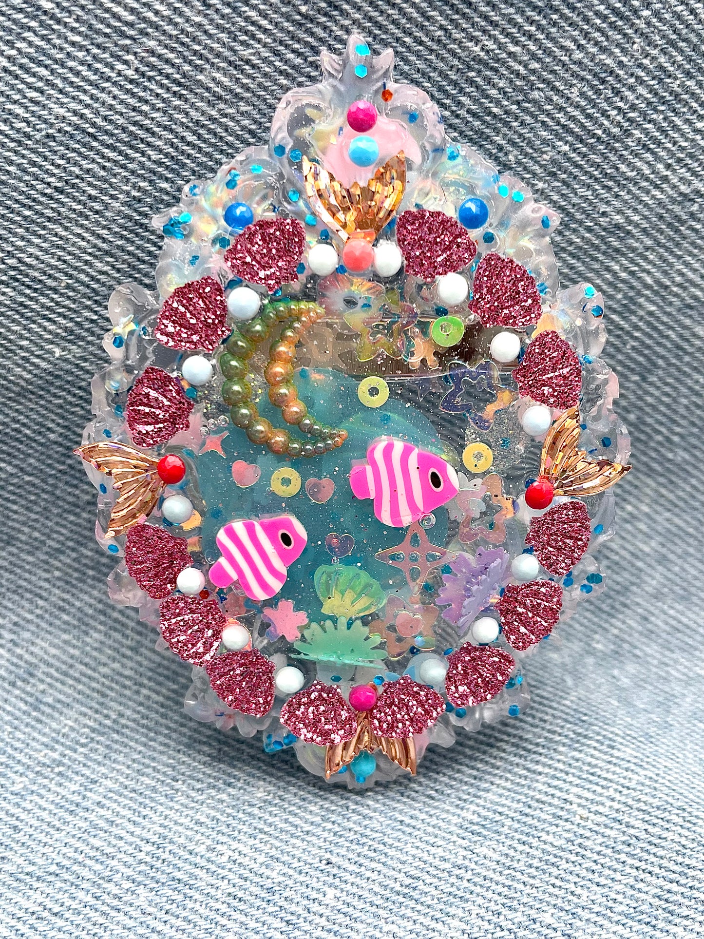Unique Fairy Brooch "Luna" - Handmade - Online Exclusive