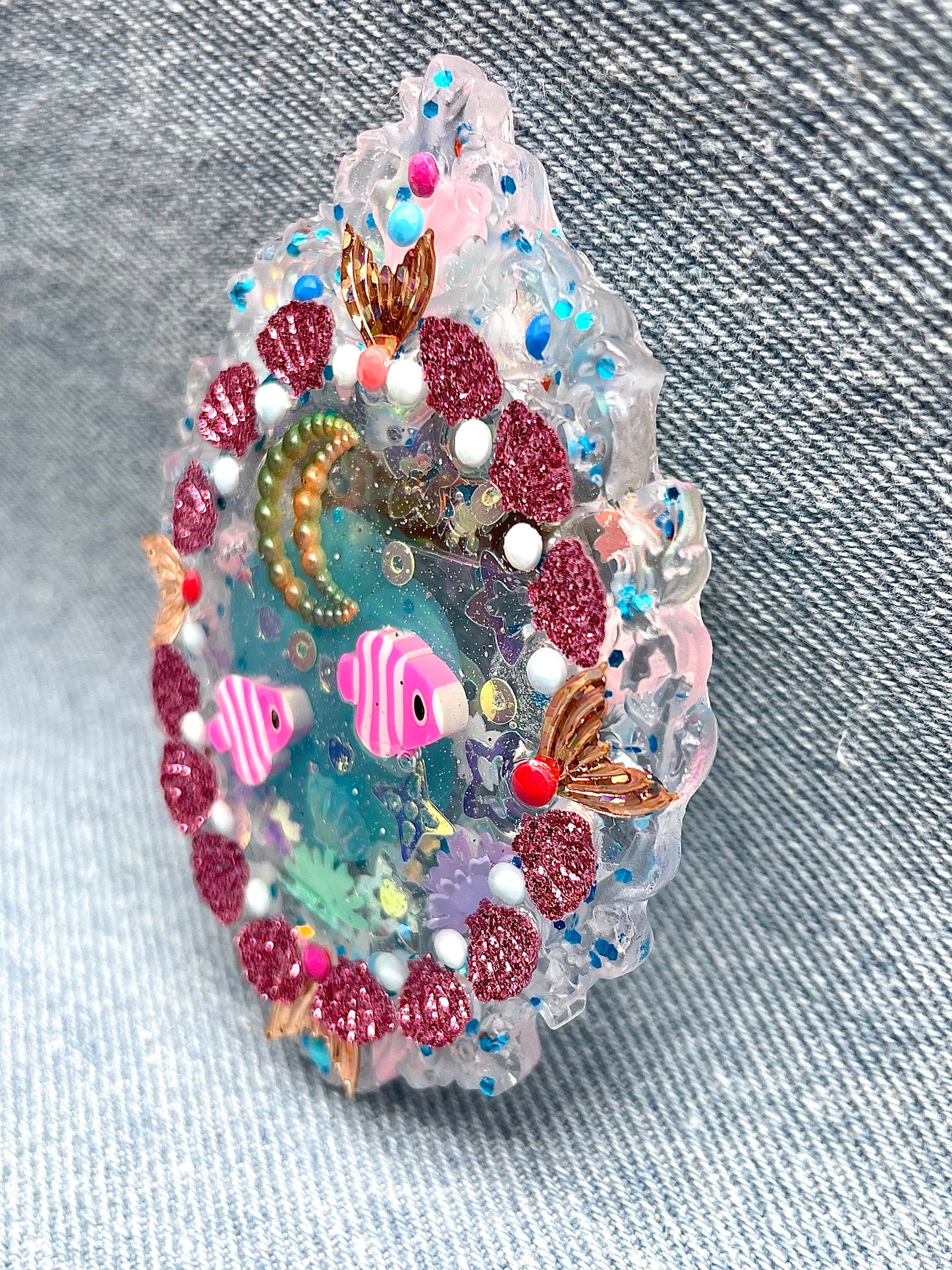 Unique Fairy Brooch "Luna" - Handmade - Online Exclusive