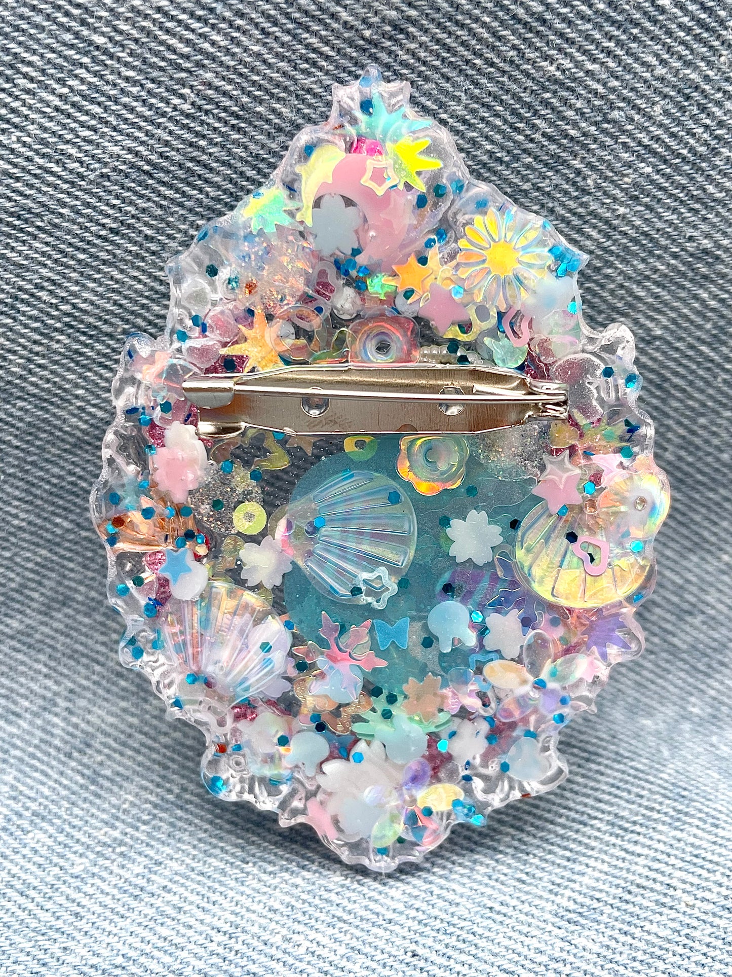 Unique Fairy Brooch "Luna" - Handmade - Online Exclusive